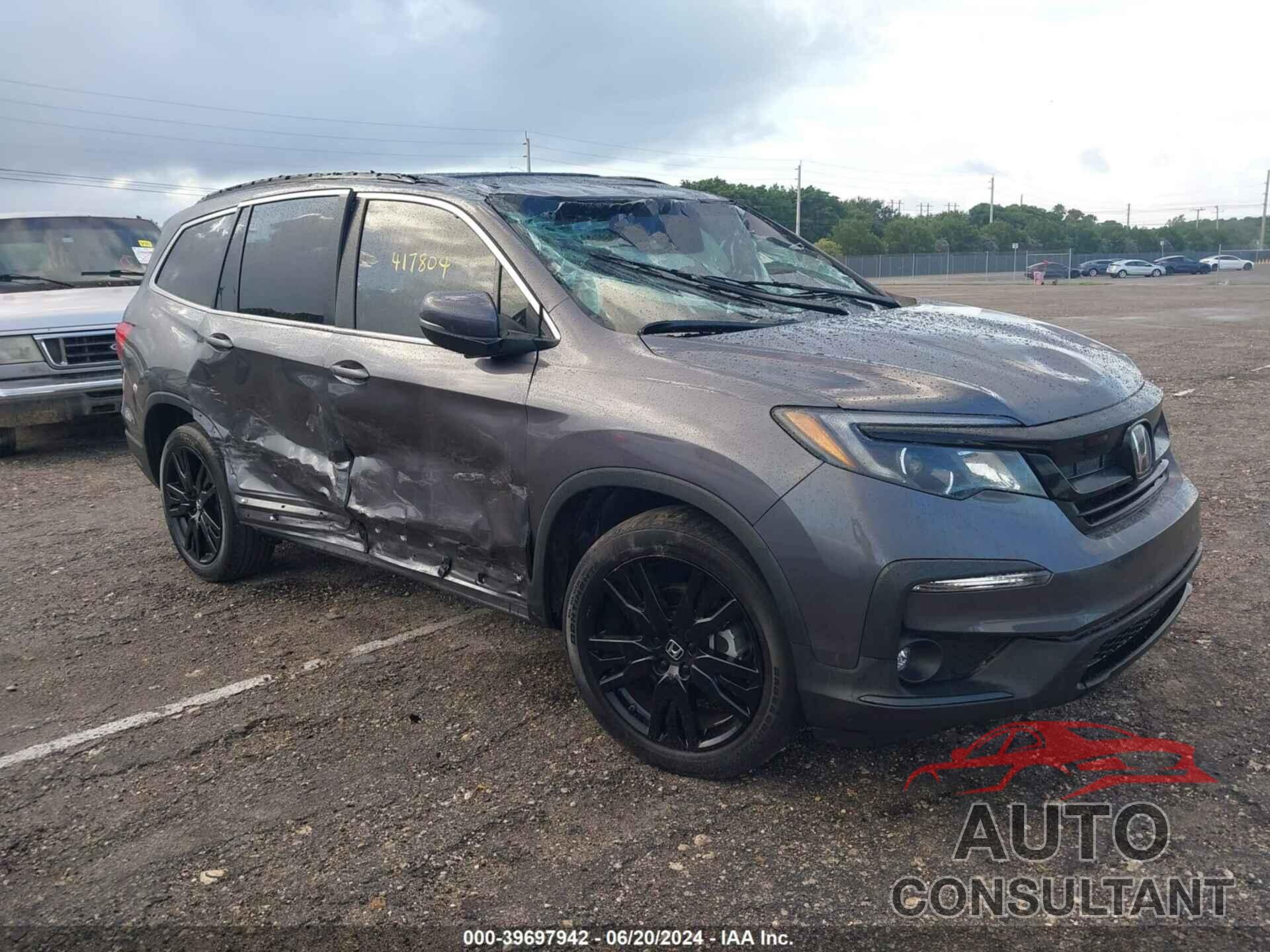 HONDA PILOT 2021 - 5FNYF5H23MB047826