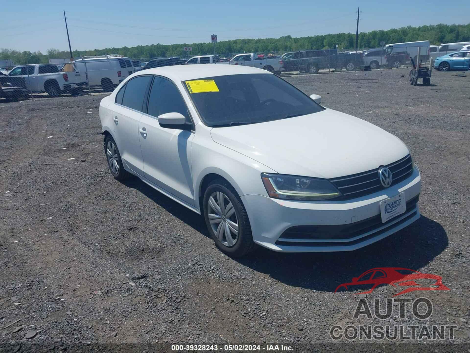 VOLKSWAGEN JETTA 2017 - 3VW2B7AJ1HM363397