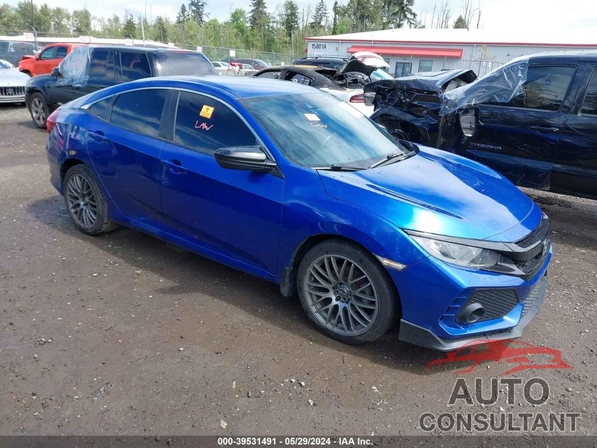 HONDA CIVIC 2019 - 2HGFC2F86KH520505