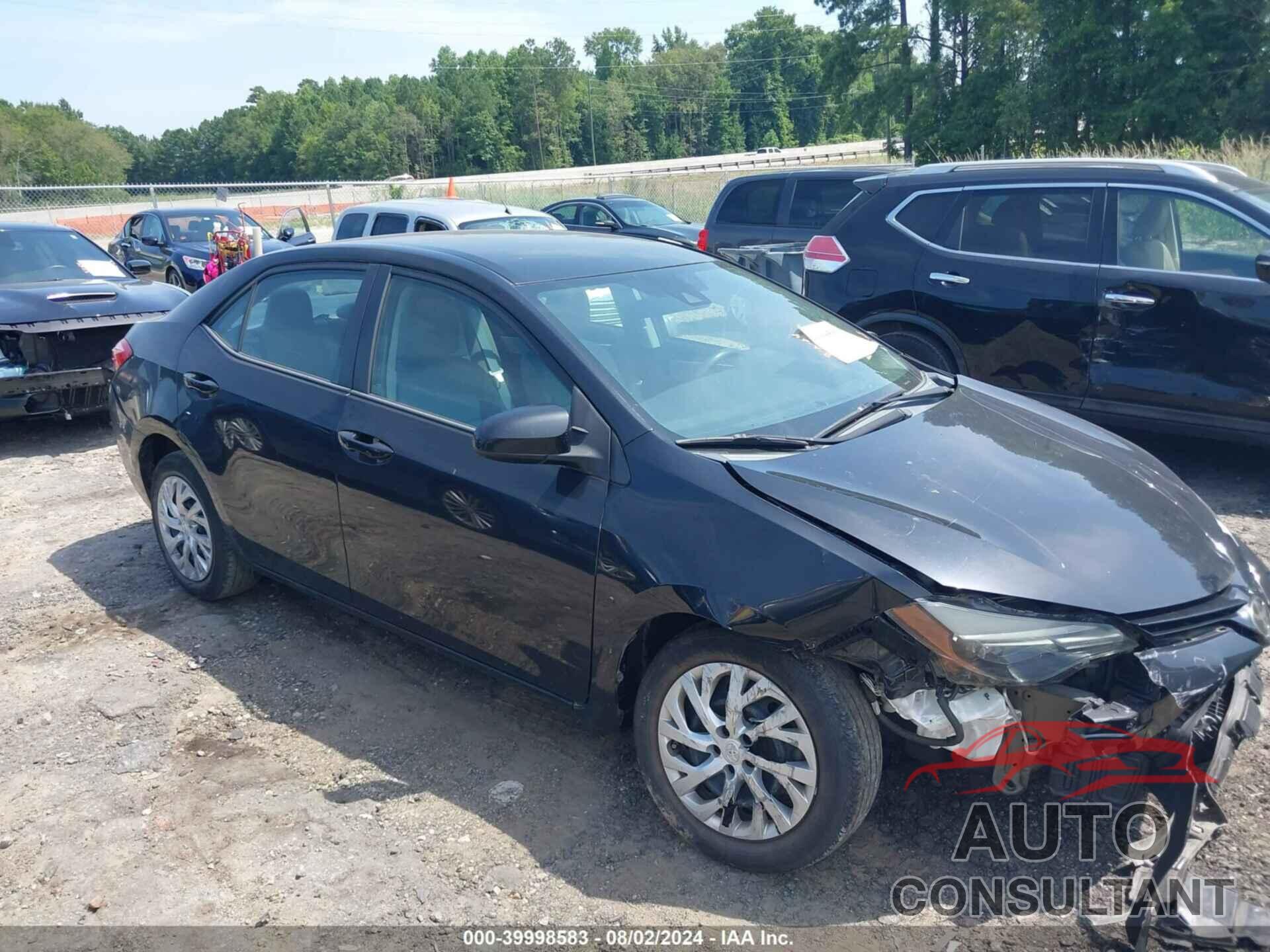 TOYOTA COROLLA 2017 - 5YFBURHE1HP725464