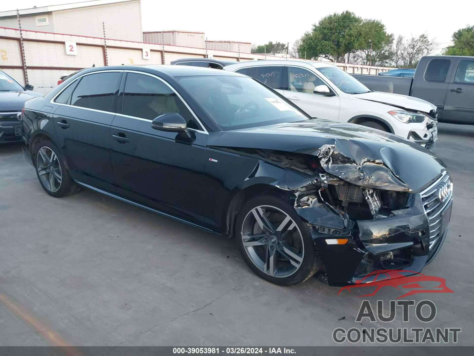 AUDI A4 2017 - WAUENAF41HN016694