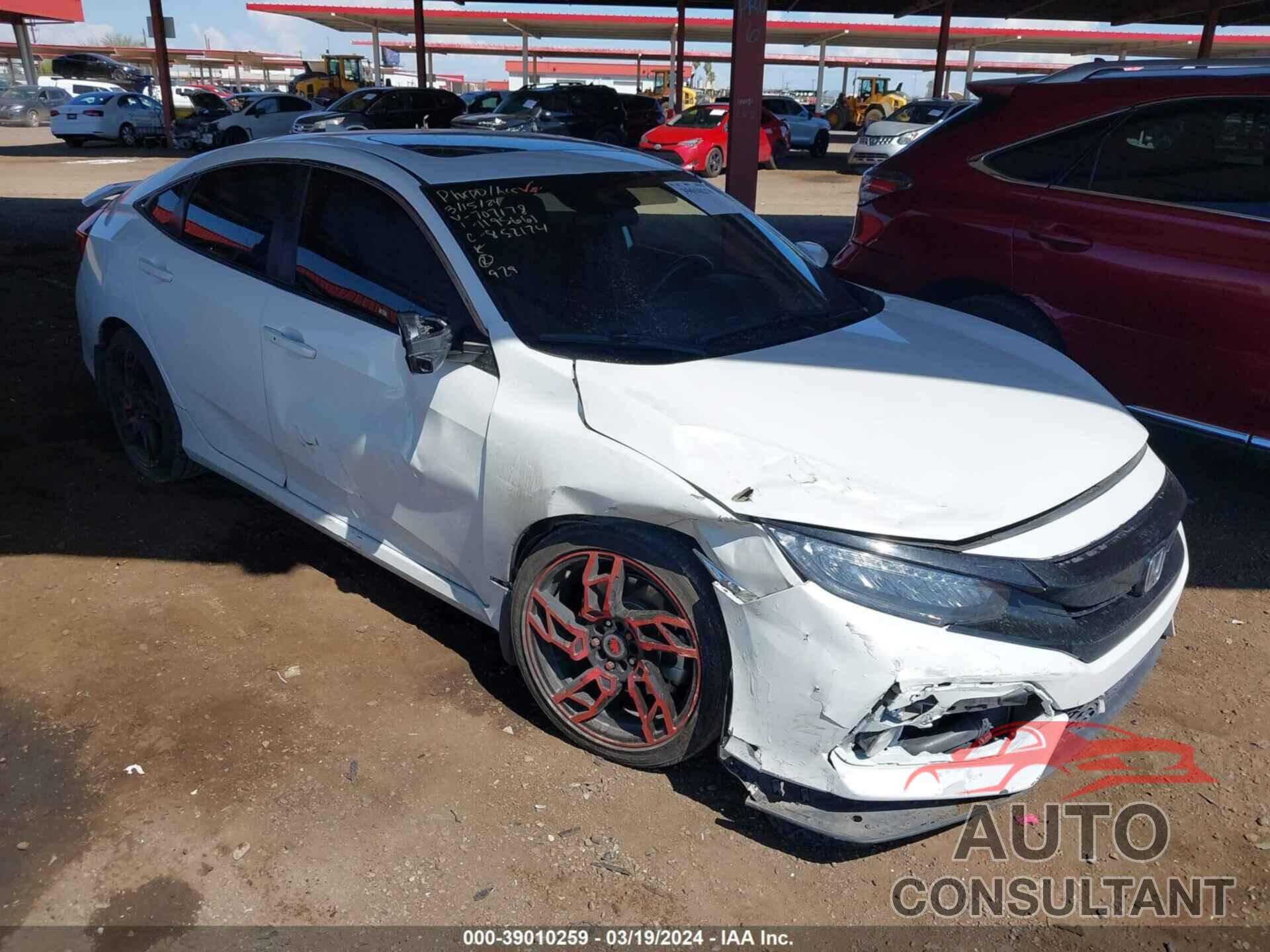 HONDA CIVIC SI 2020 - 2HGFC1E56LH707178