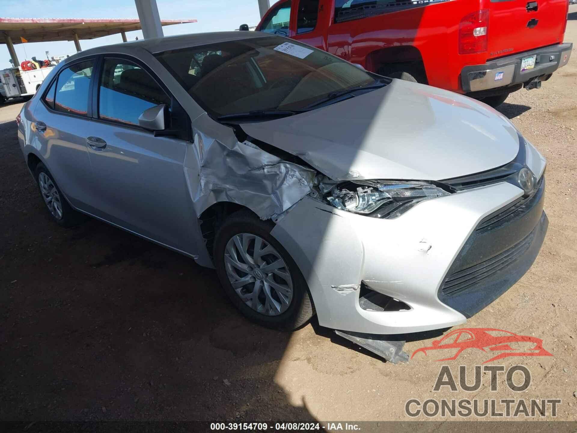 TOYOTA COROLLA 2019 - 5YFBURHE6KP927112