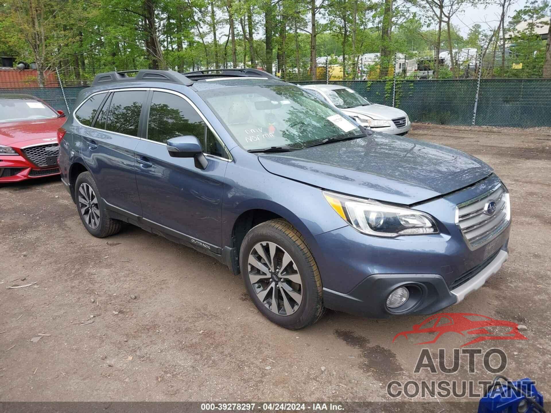 SUBARU OUTBACK 2017 - 4S4BSANC1H3419699