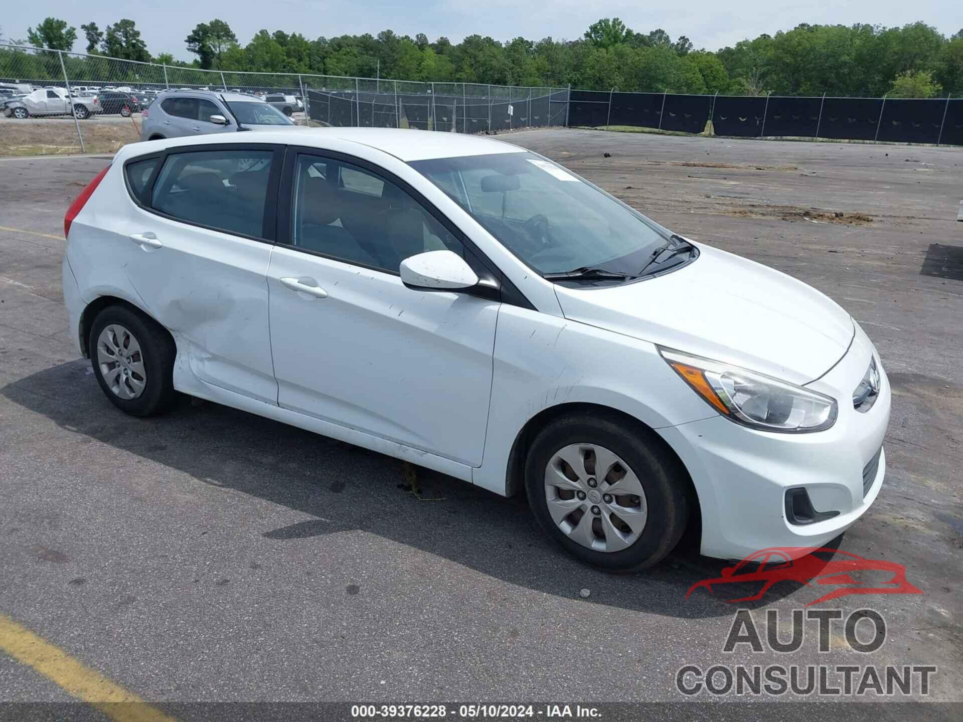 HYUNDAI ACCENT 2016 - KMHCT5AE5GU260971