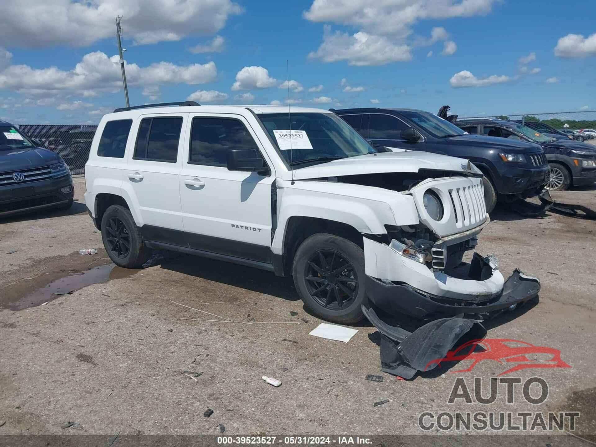 JEEP PATRIOT 2016 - 1C4NJPBA9GD601184