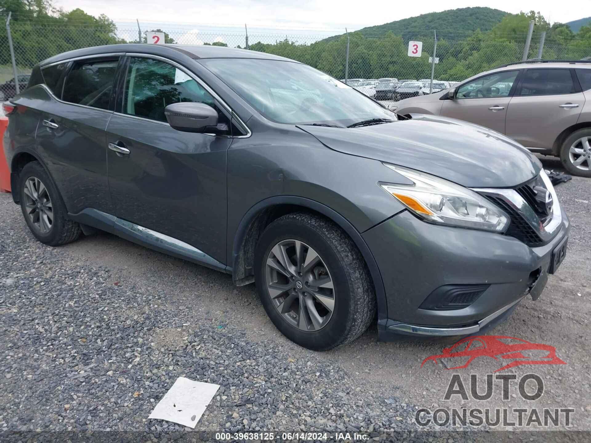 NISSAN MURANO 2016 - 5N1AZ2MH5GN132203