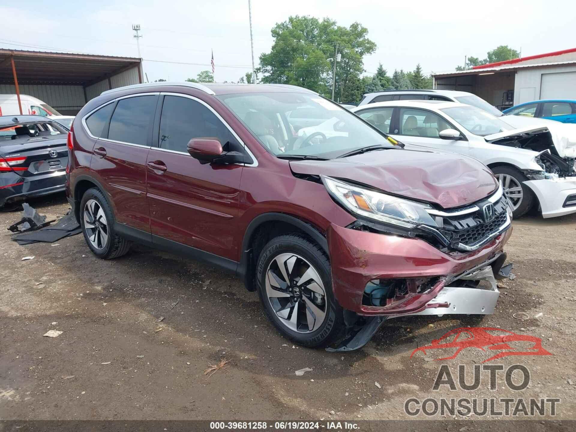 HONDA CR-V 2016 - 5J6RM4H96GL007429