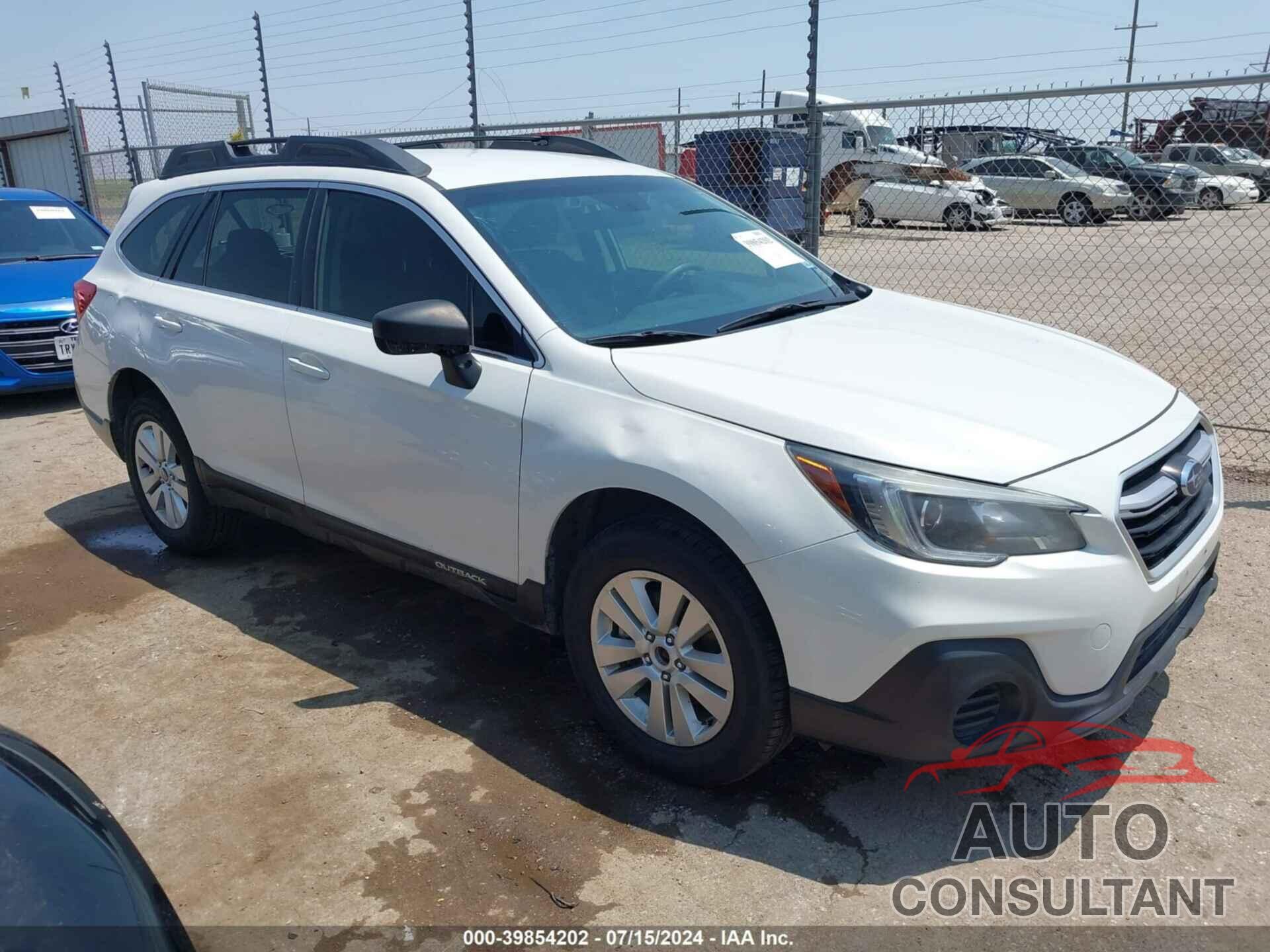 SUBARU OUTBACK 2019 - 4S4BSABC1K3282856