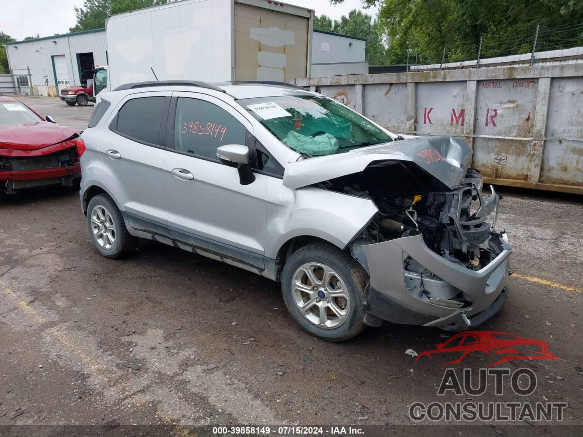 FORD ECOSPORT 2020 - MAJ3S2GE1LC369382