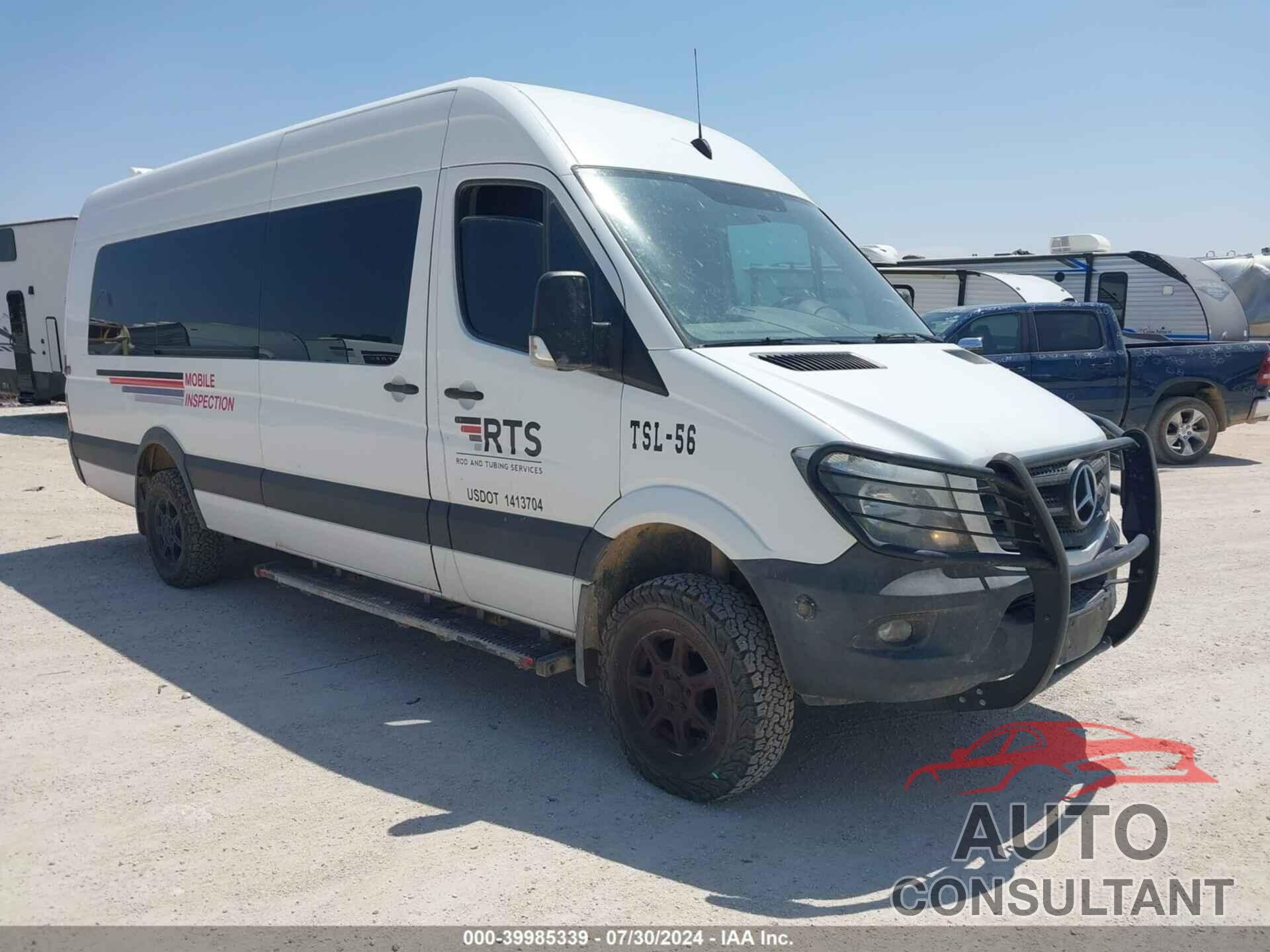 MERCEDES-BENZ SPRINTER 2500 2017 - WDAFE8CD5HP412395