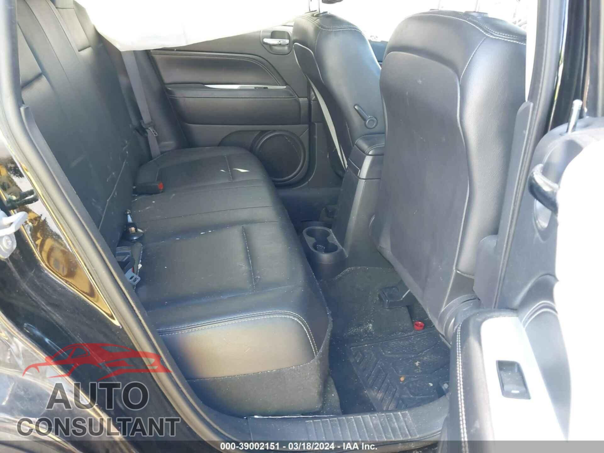 JEEP COMPASS 2017 - 1C4NJDEB5HD100894