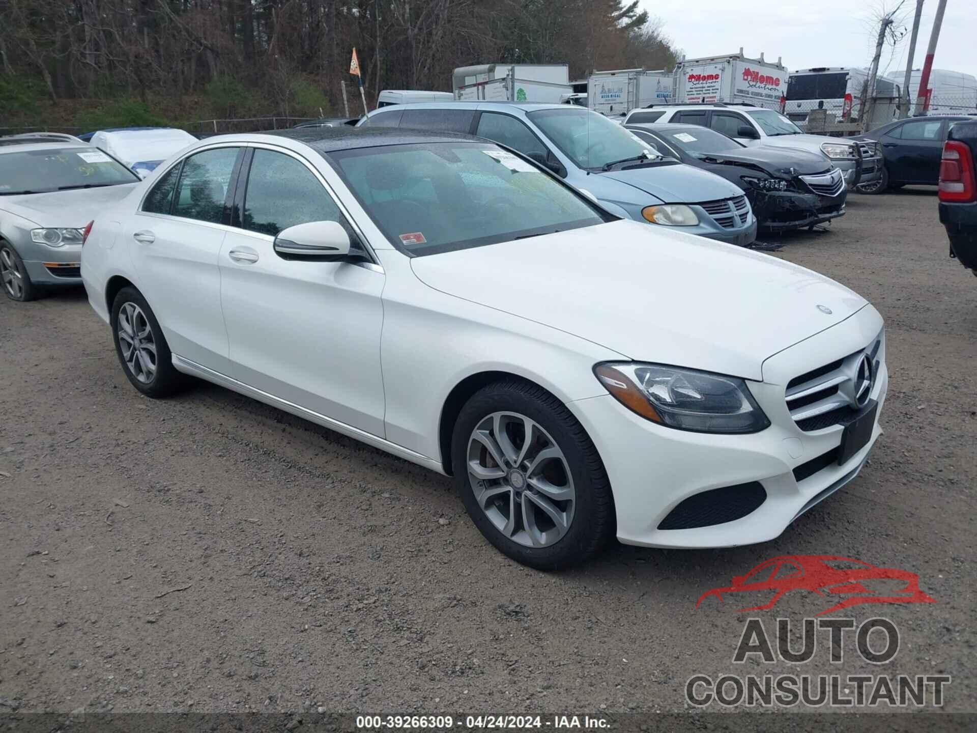 MERCEDES-BENZ C 300 2016 - 55SWF4KB1GU165838