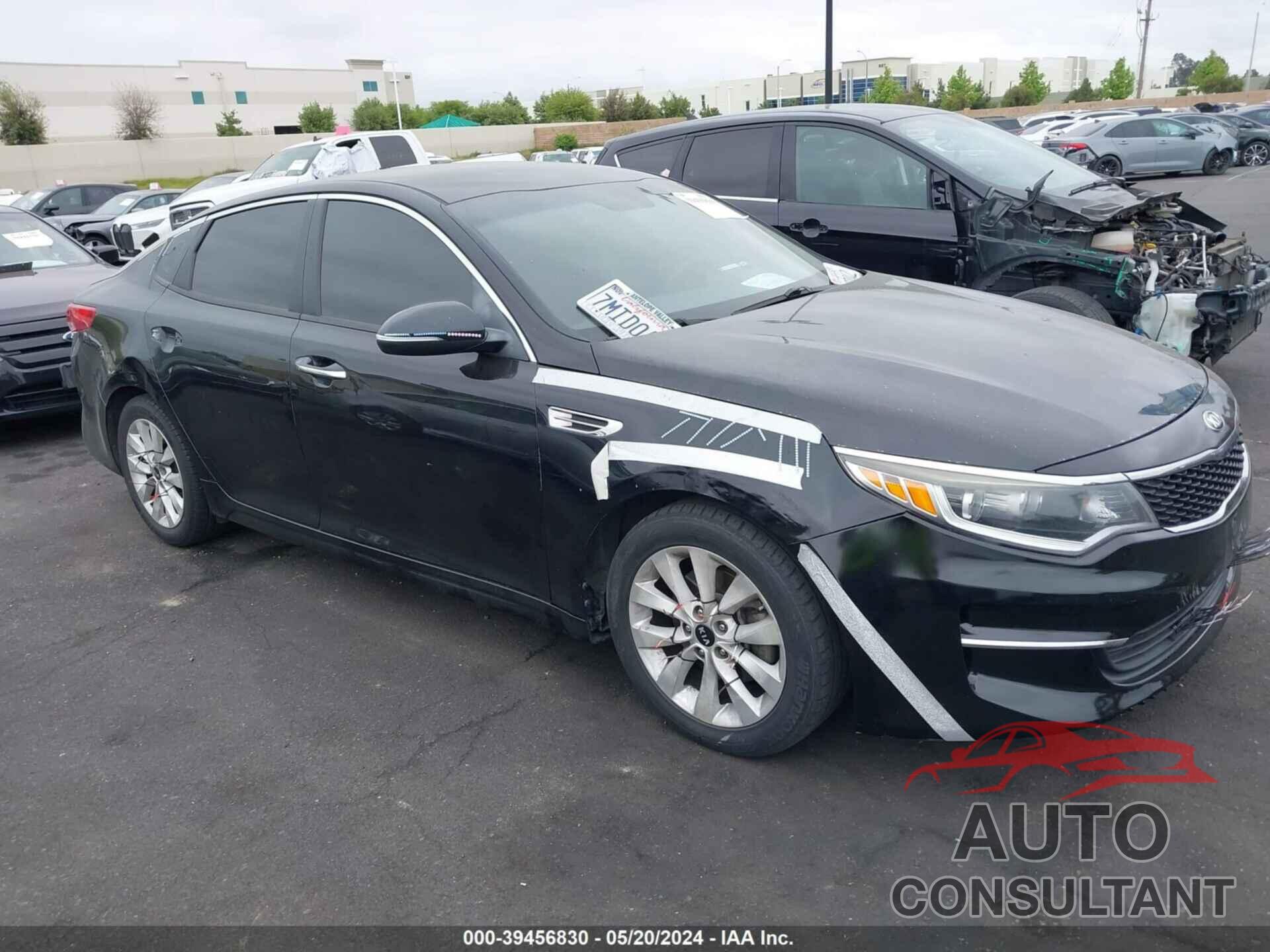 KIA OPTIMA 2016 - 5XXGT4L31GG008068