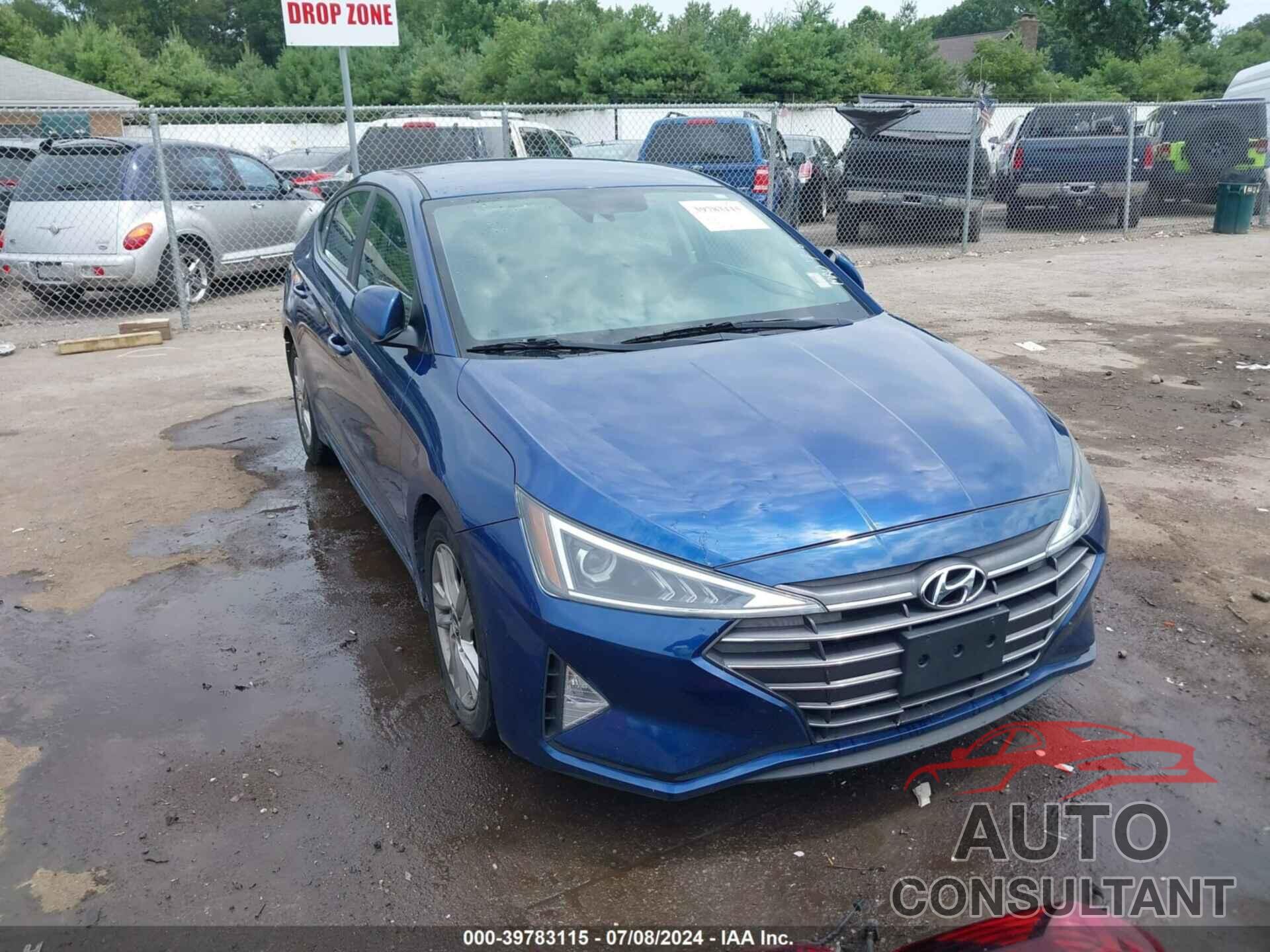 HYUNDAI ELANTRA 2019 - 5NPD84LF8KH437428