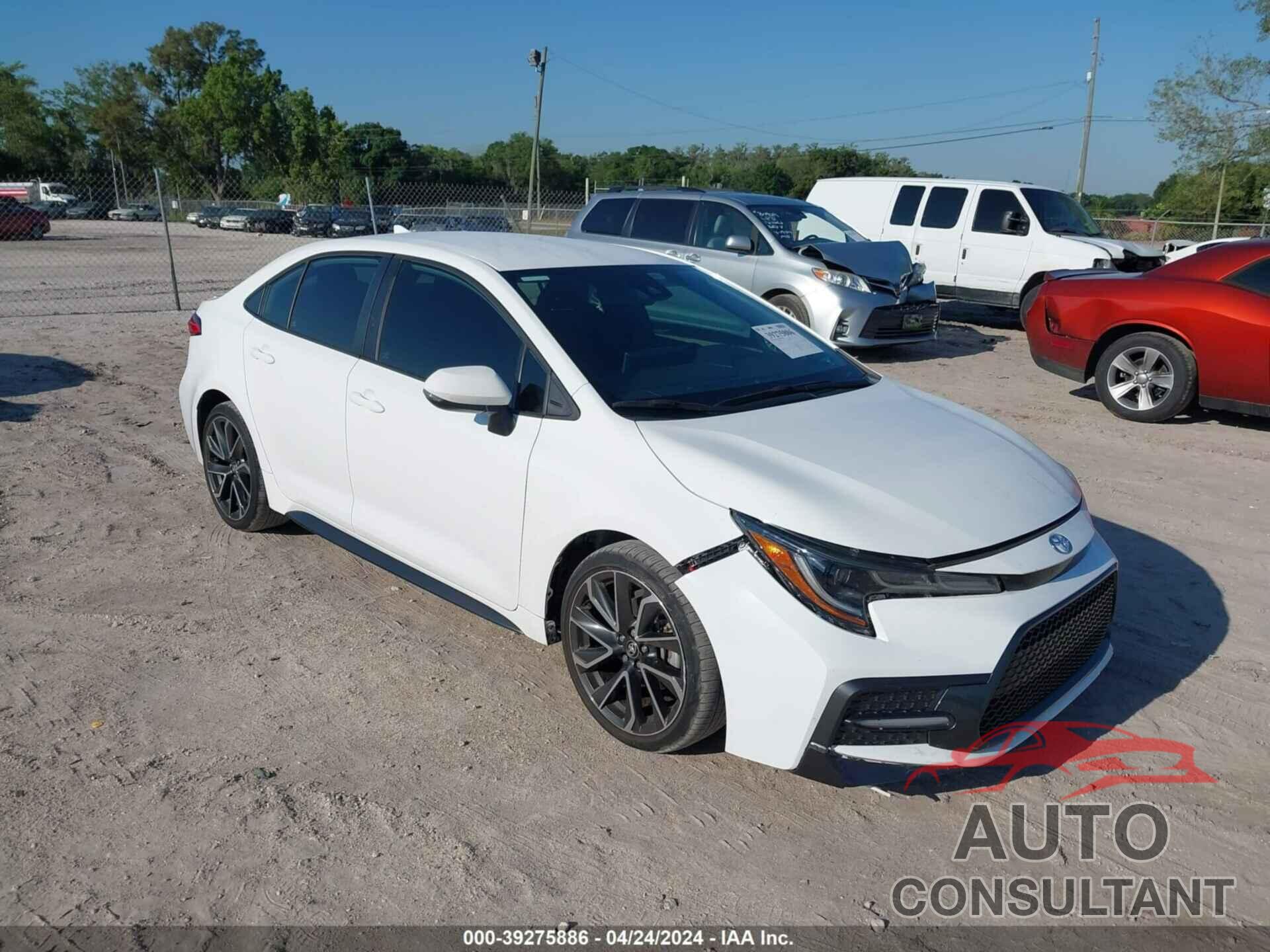 TOYOTA COROLLA 2020 - 5YFS4RCE0LP023622