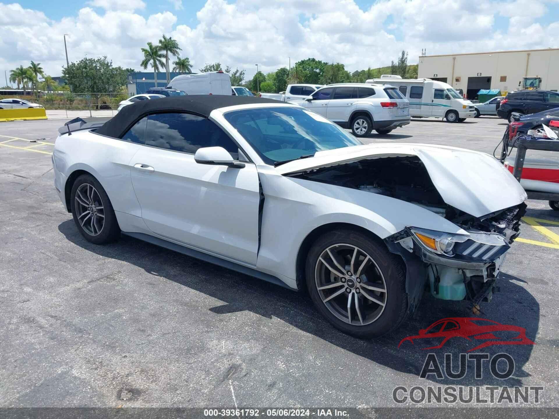 FORD MUSTANG 2017 - 1FATP8UH4H5254483