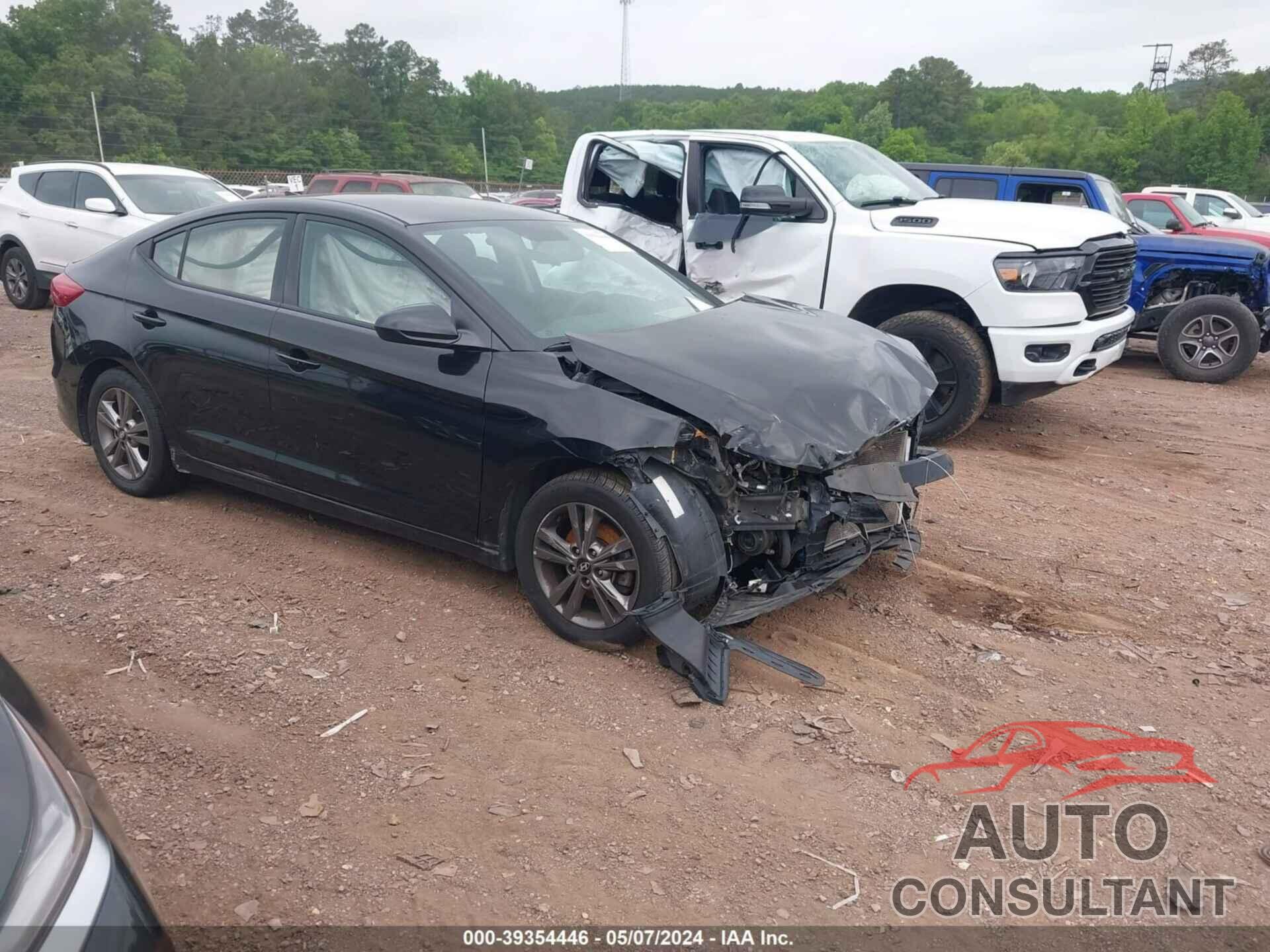 HYUNDAI ELANTRA 2017 - 5NPD84LF9HH090300