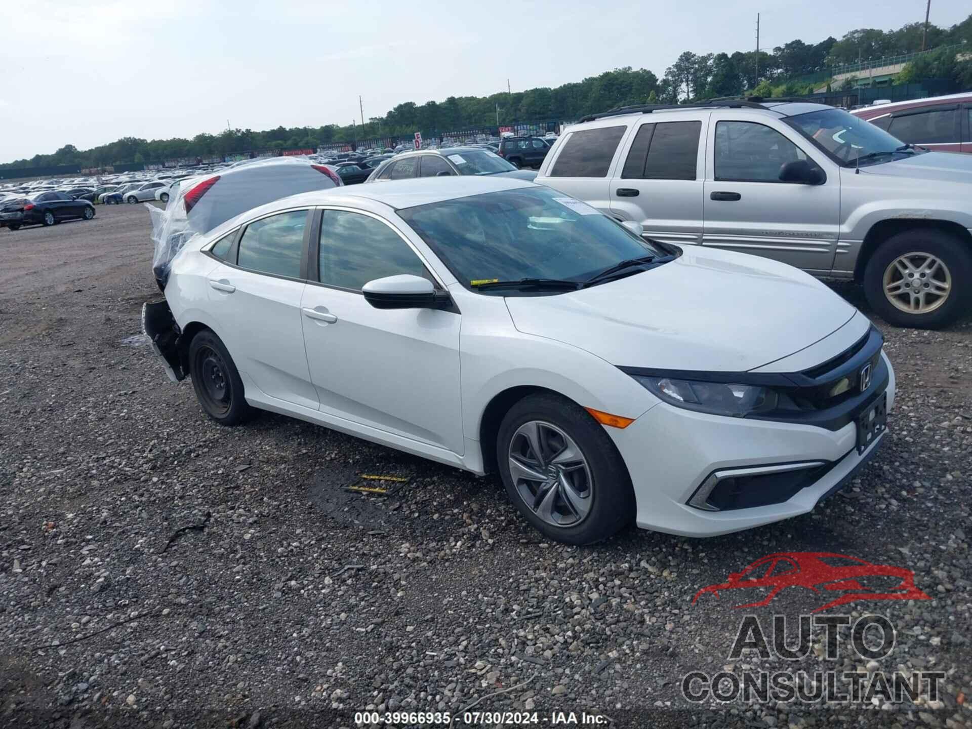 HONDA CIVIC 2019 - 2HGFC2F63KH574035