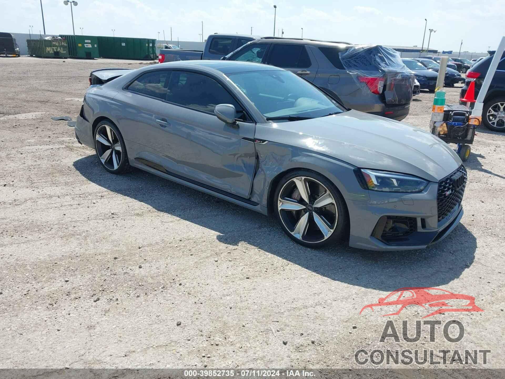 AUDI RS 5 2018 - WUAPWAF5XJA905057