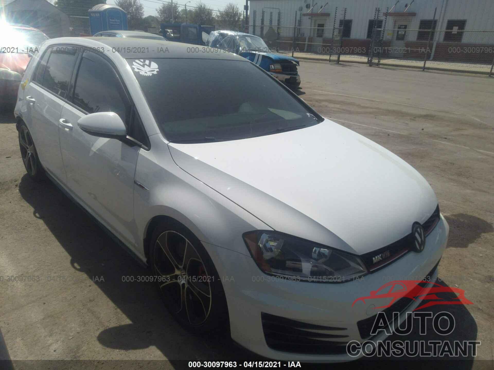 VOLKSWAGEN GOLF GTI 2016 - 3VW447AU1GM005129