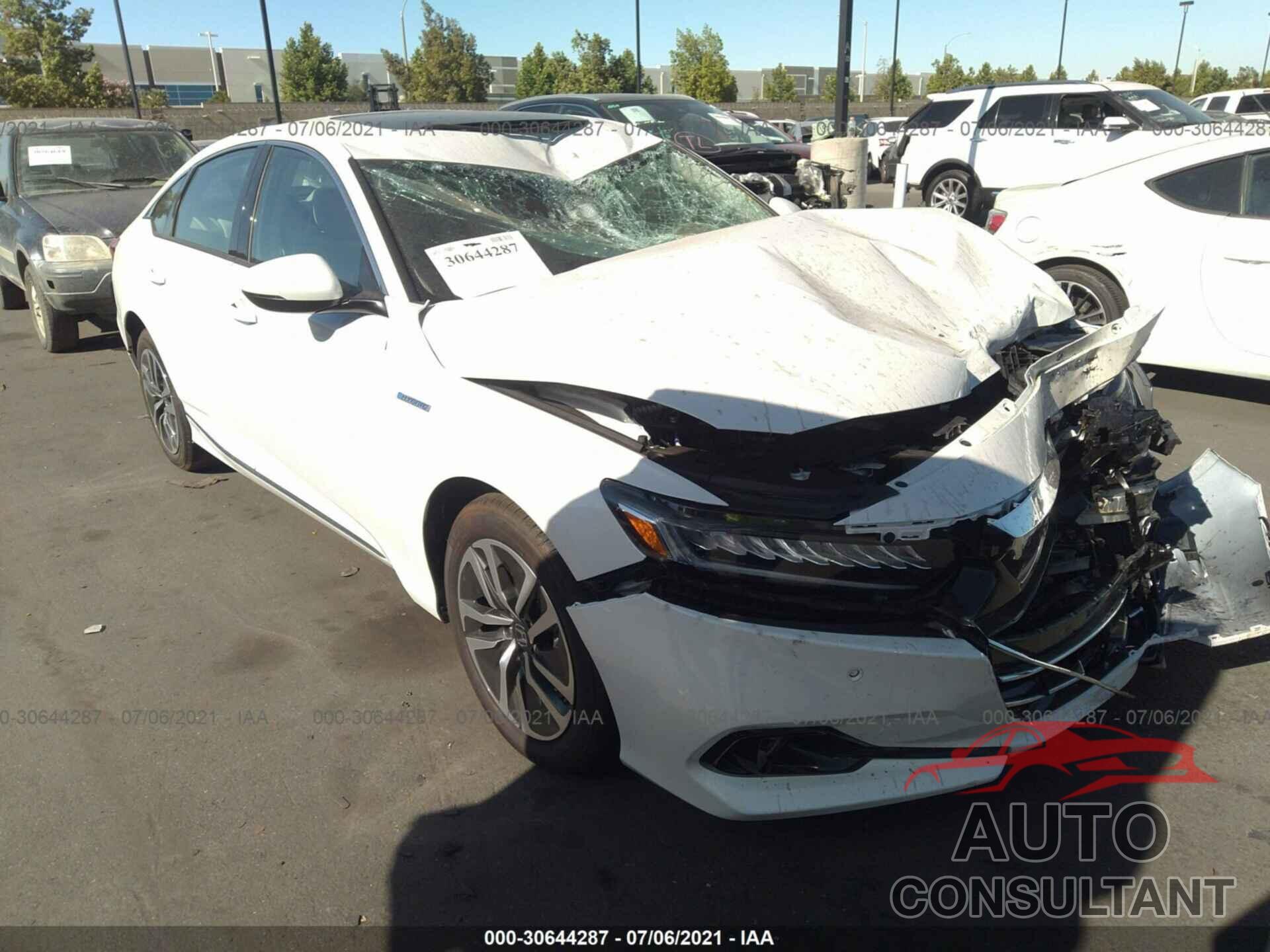 HONDA ACCORD HYBRID 2021 - 1HGCV3F52MA001087