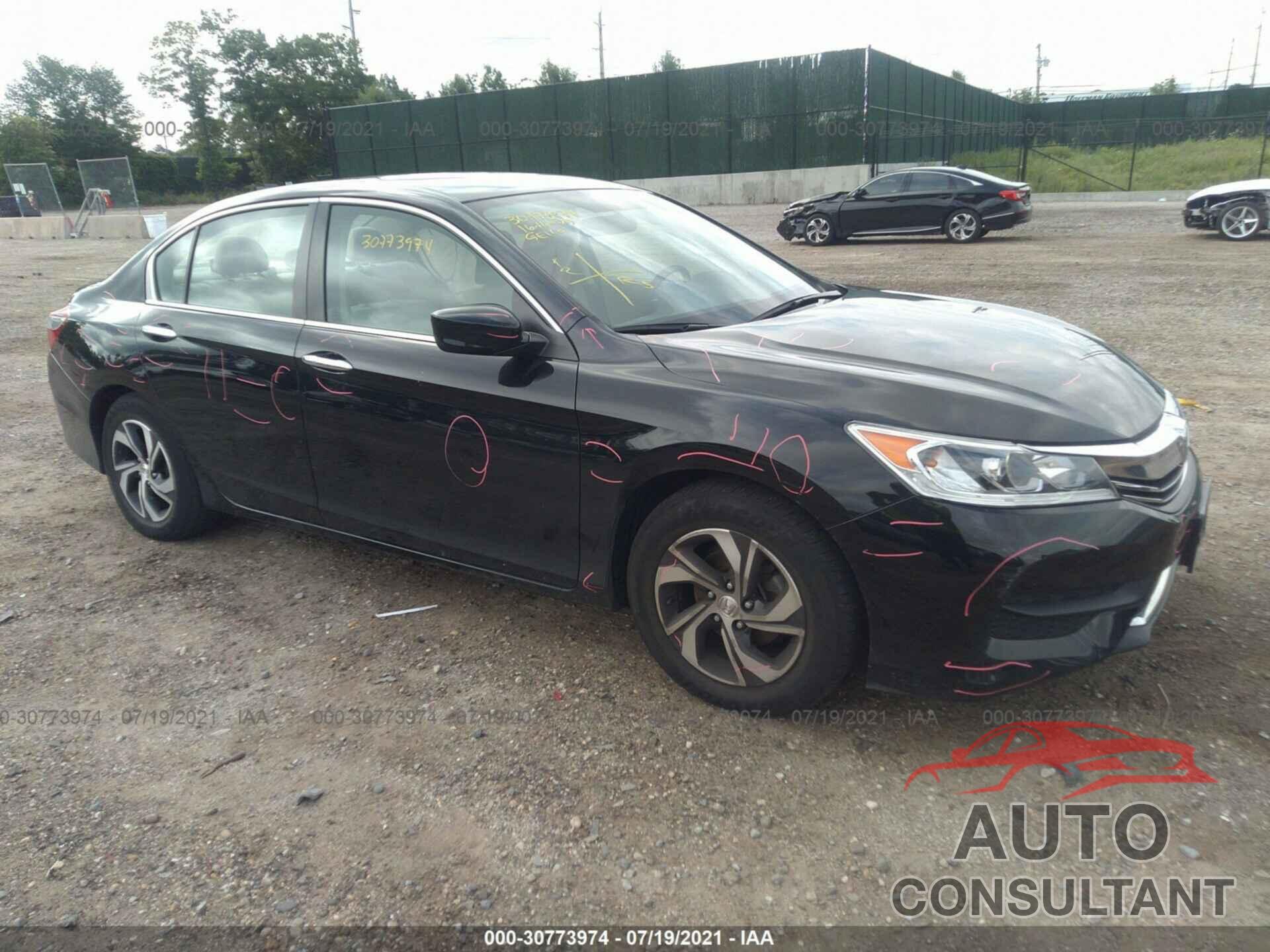 HONDA ACCORD SEDAN 2016 - 1HGCR2F33GA119893