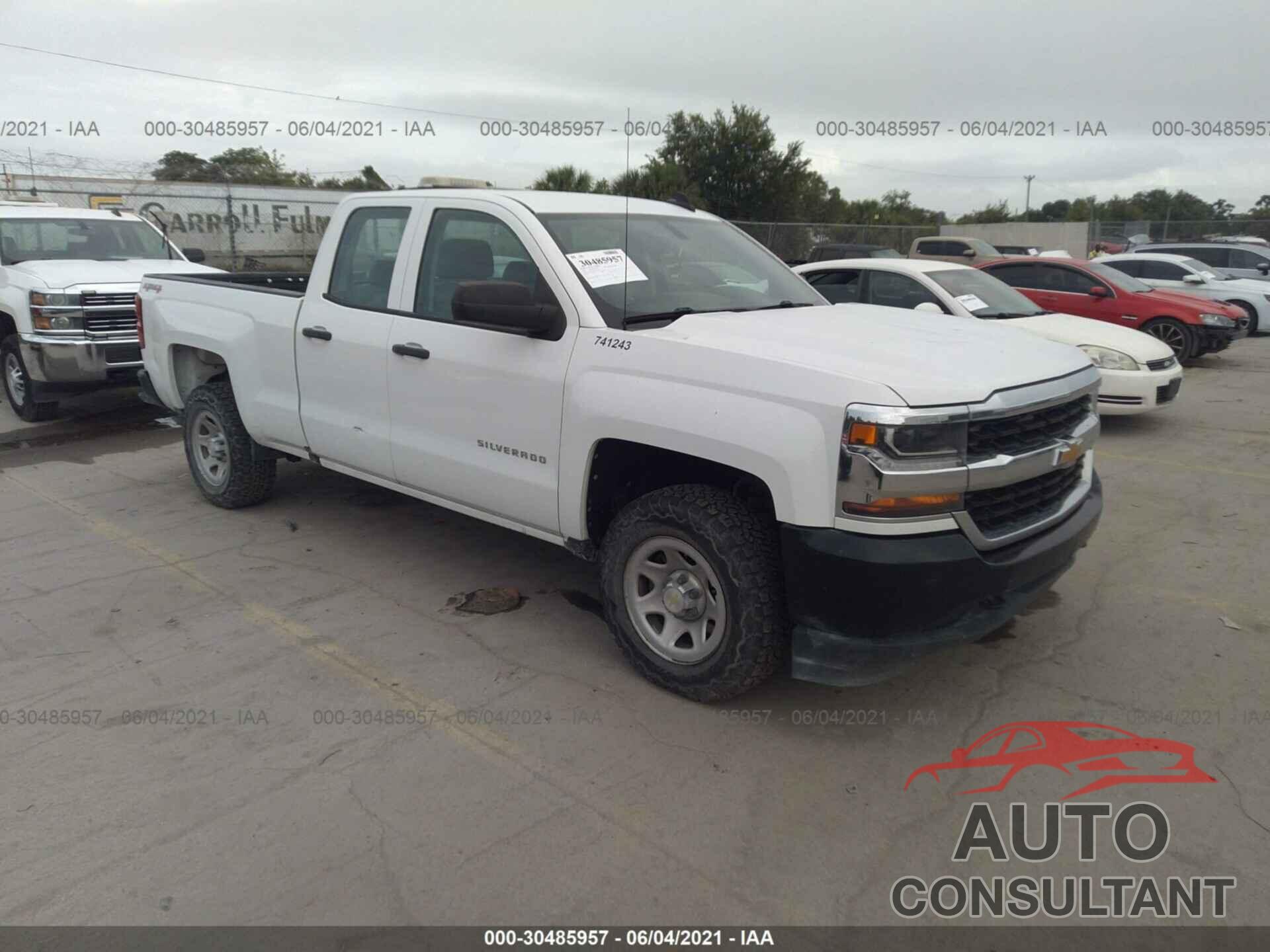 CHEVROLET SILVERADO 1500 2016 - 1GCVKNEH1GZ340663