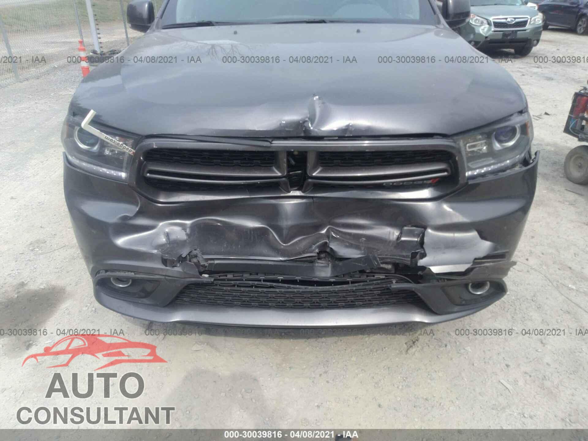 DODGE DURANGO 2017 - 1C4RDJDG4HC752450