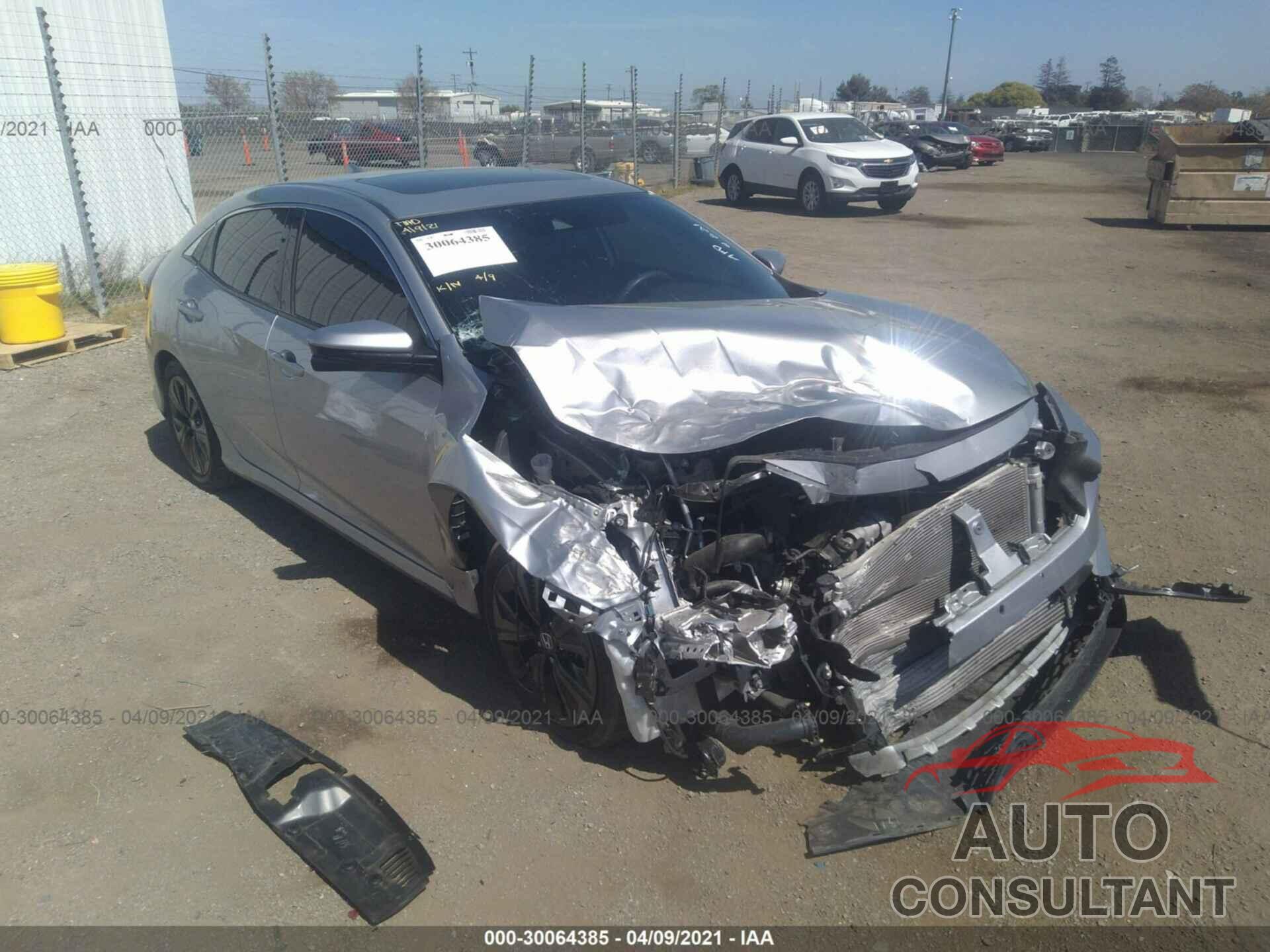 HONDA CIVIC HATCHBACK 2019 - SHHFK7H60KU417532