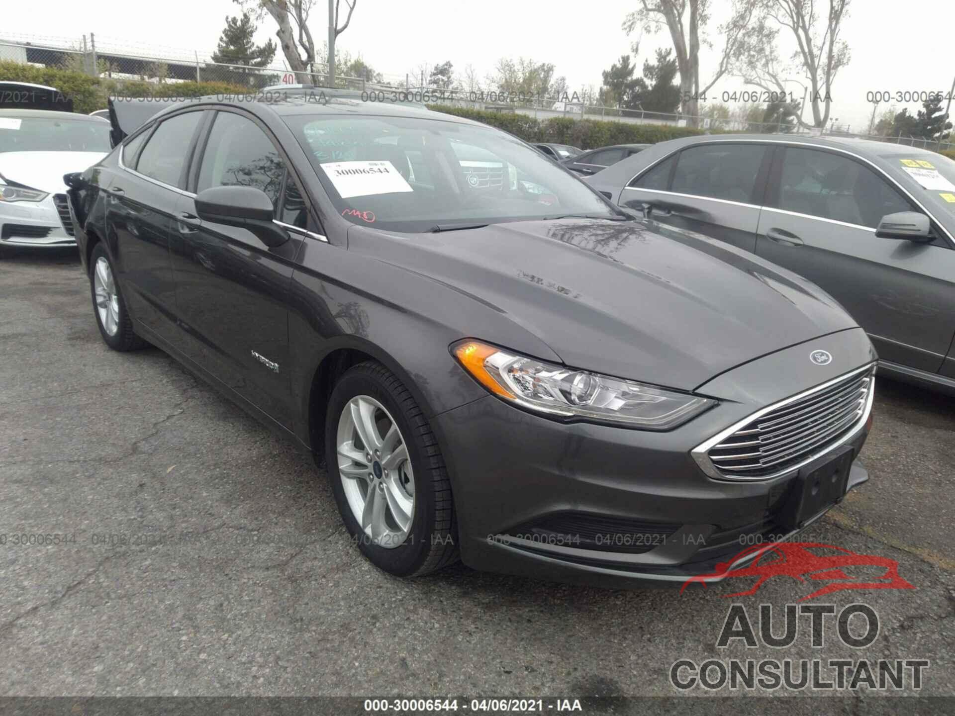 FORD FUSION HYBRID 2018 - 3FA6P0LUXJR204445