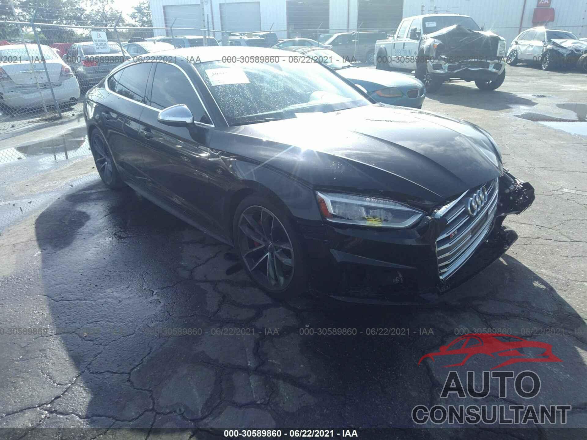AUDI S5 SPORTBACK 2018 - WAUB4CF57JA102955
