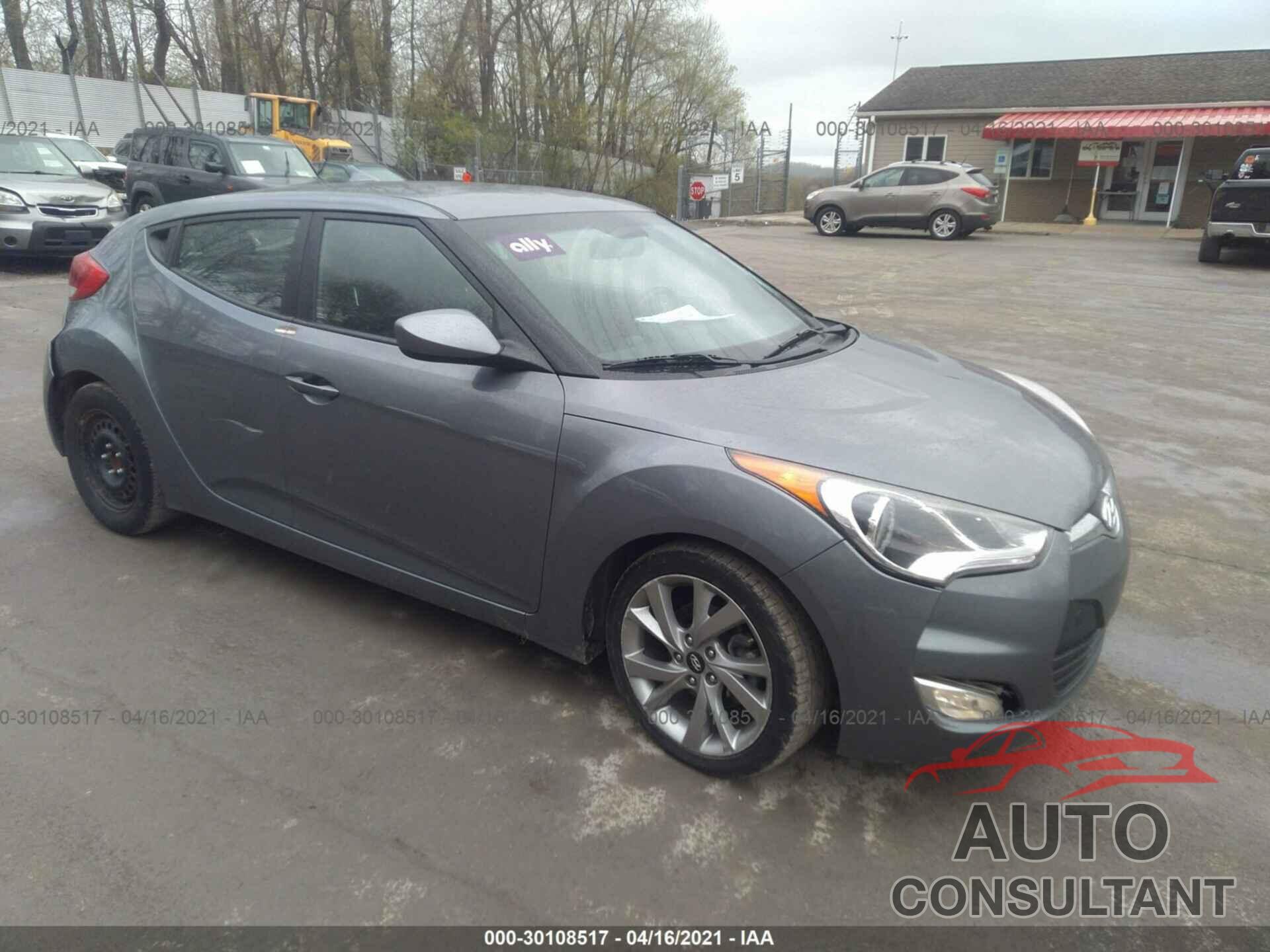 HYUNDAI VELOSTER 2017 - KMHTC6AD4HU321547