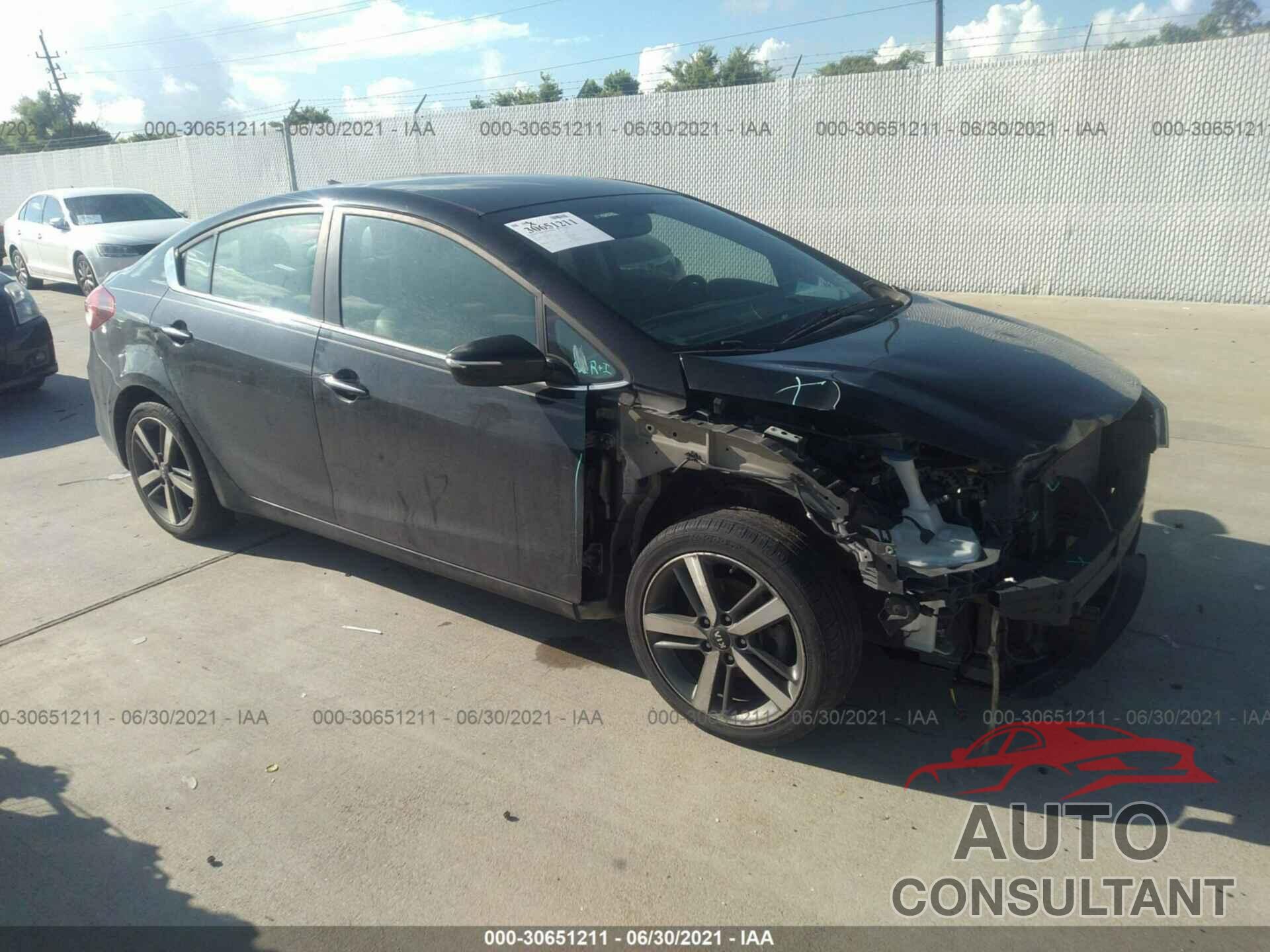 KIA FORTE 2017 - 3KPFL4A84HE004472