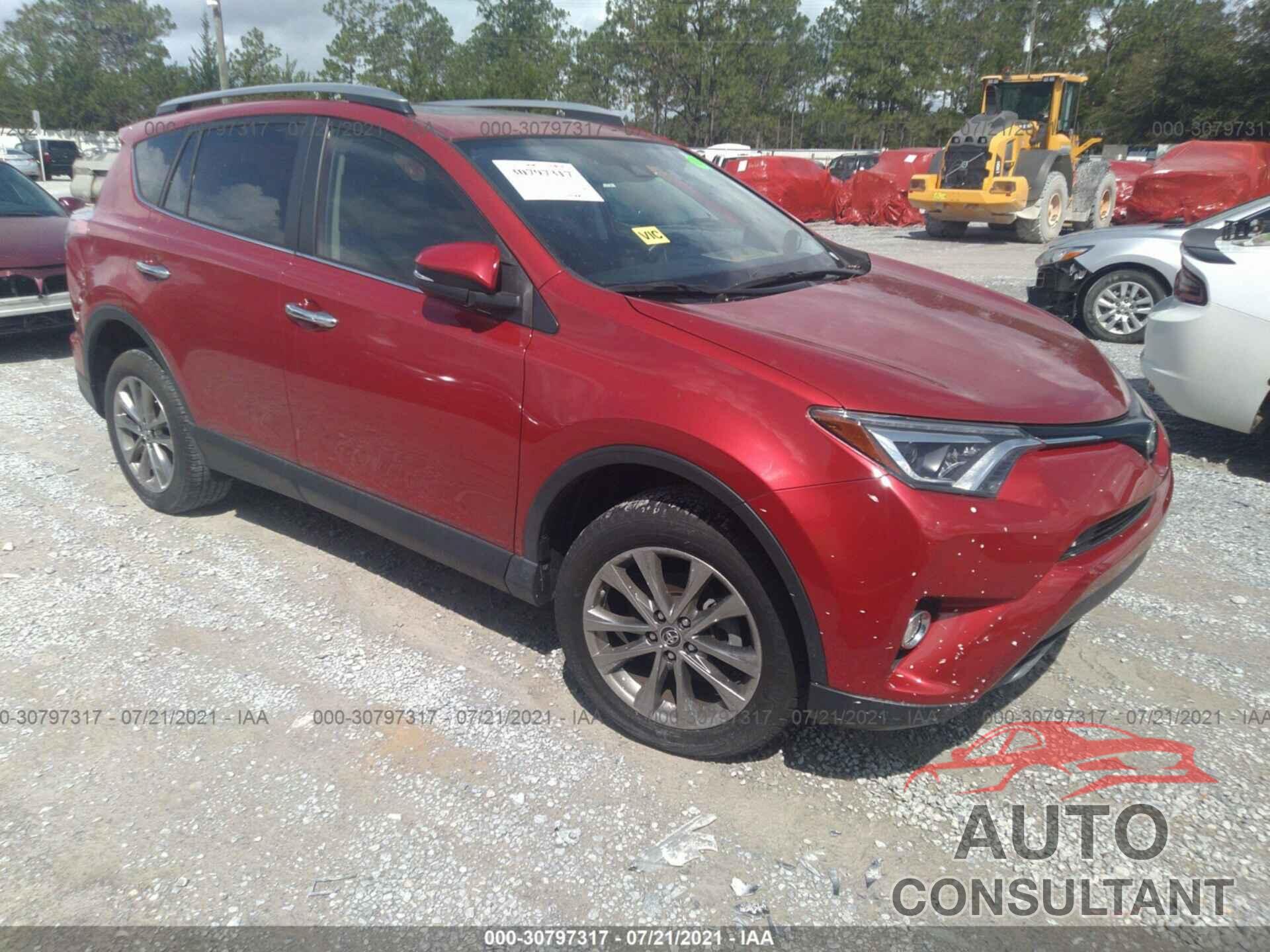 TOYOTA RAV4 2017 - JTMYFREV1HJ141353