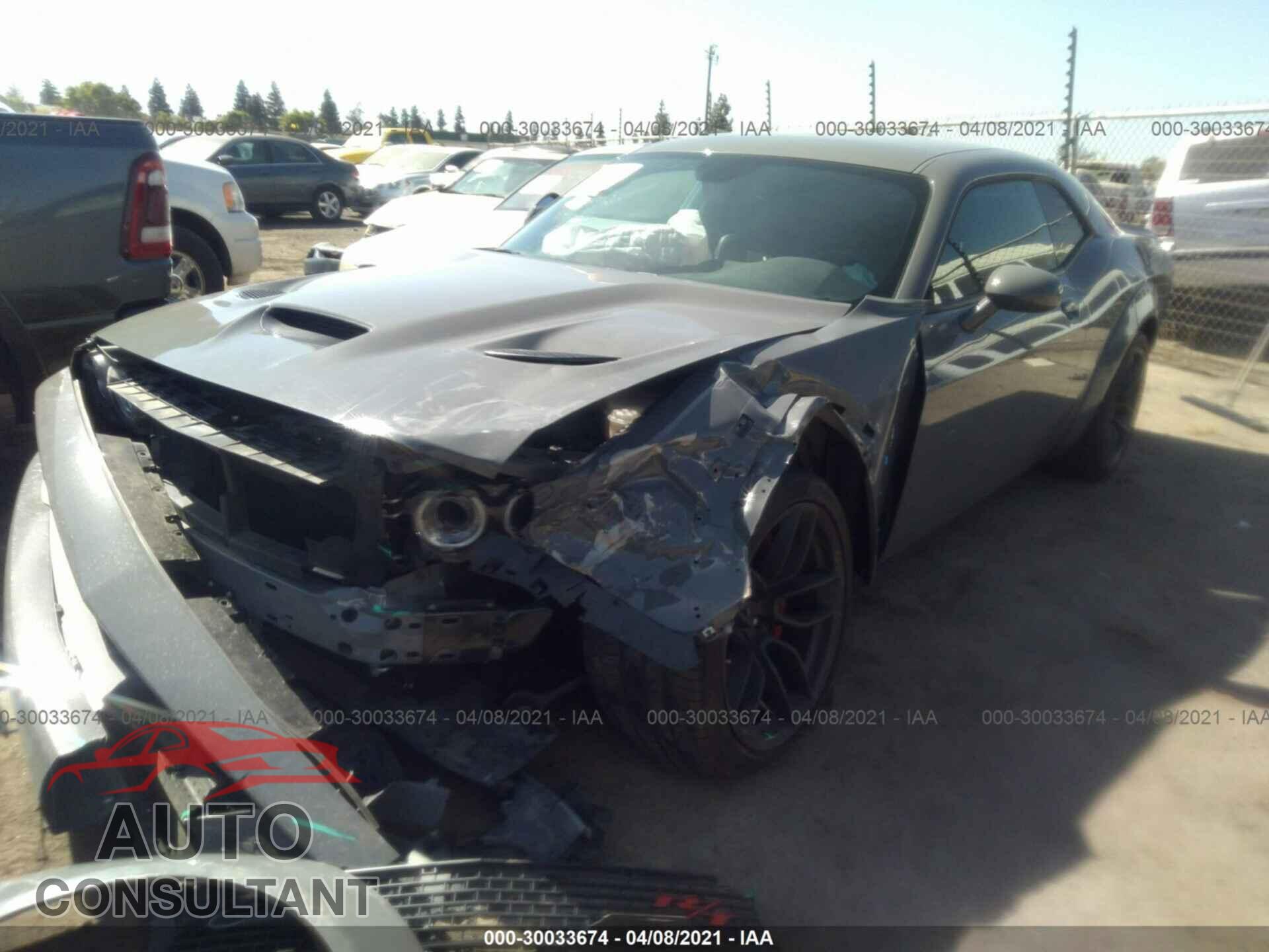 DODGE CHALLENGER 2019 - 2C3CDZFJ1KH716611