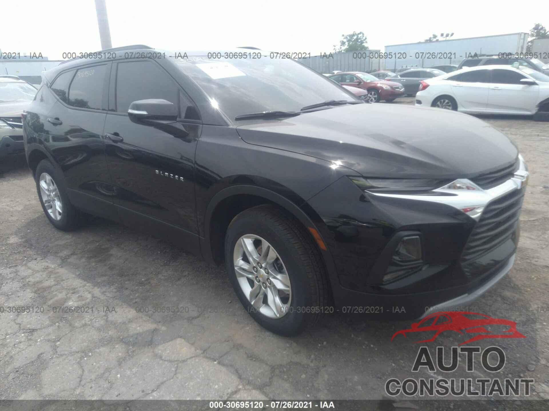 CHEVROLET BLAZER 2021 - 3GNKBBRA5MS541867