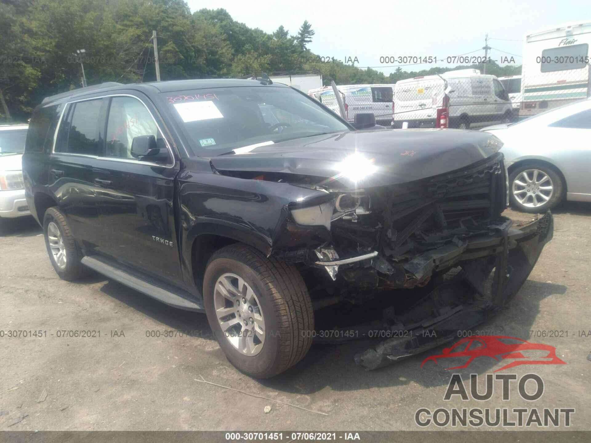 CHEVROLET TAHOE 2017 - 1GNSKBKC8HR191316