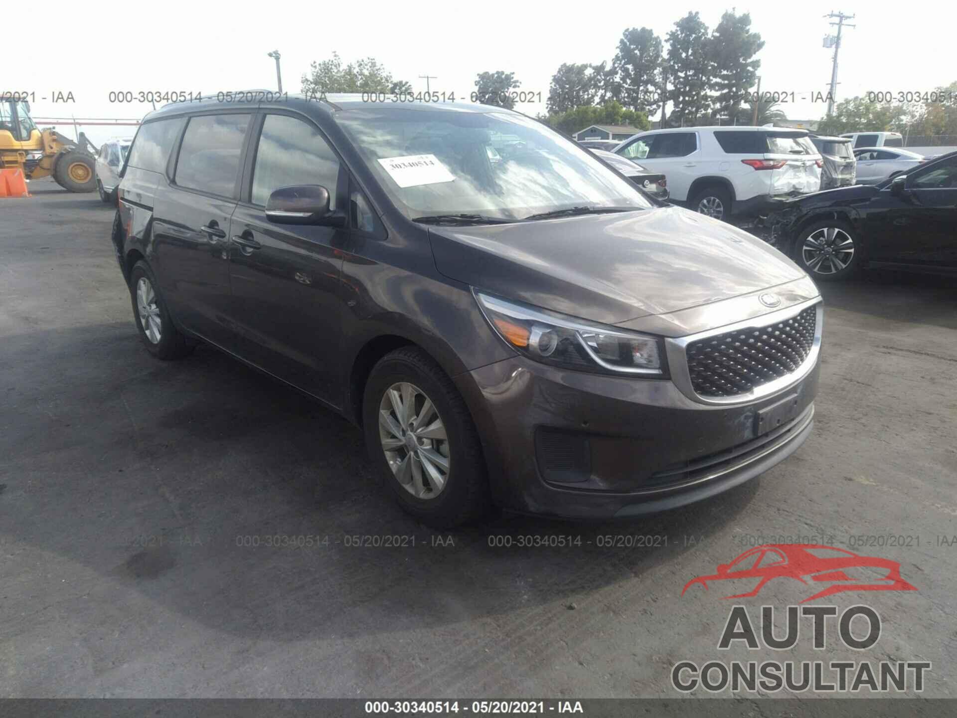 KIA SEDONA 2017 - KNDMB5C17H6314024