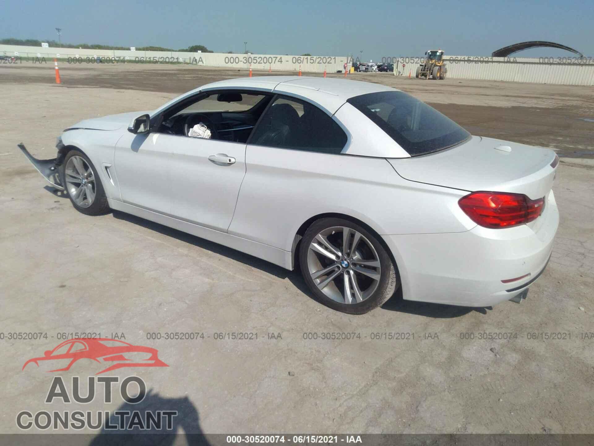 BMW 4 SERIES 2017 - WBA4U7C3XH5H20277