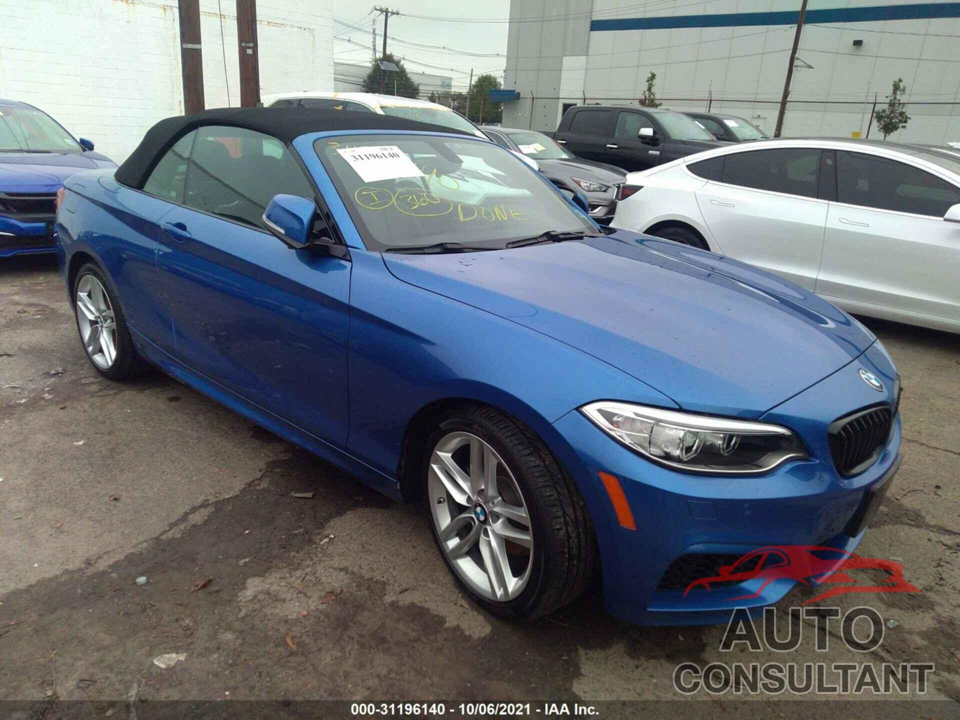 BMW 2 SERIES 2016 - WBA1L9C56GV324202