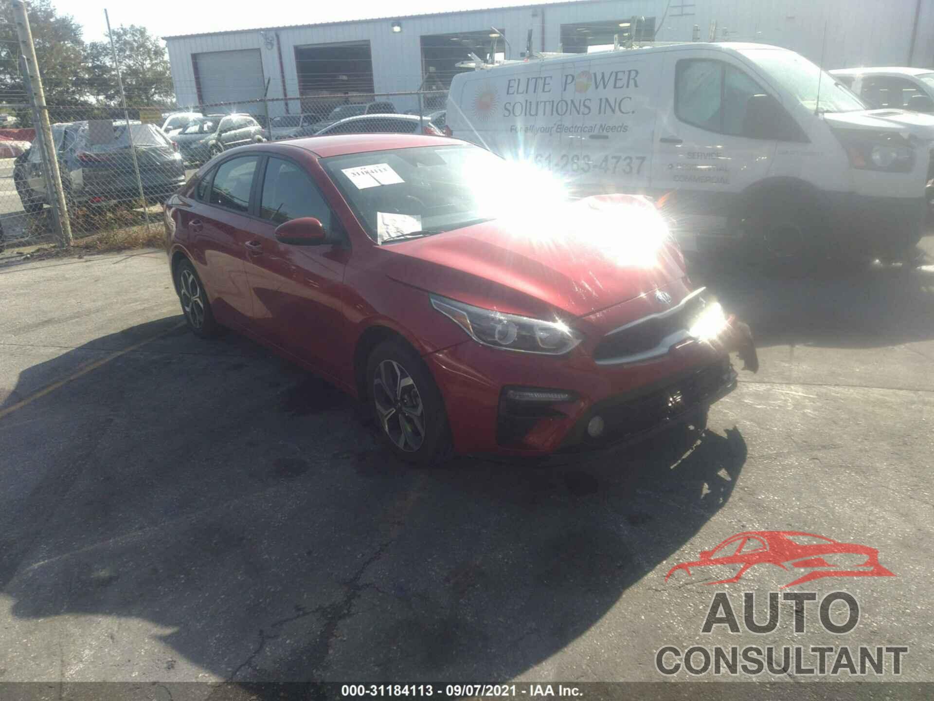 KIA FORTE 2019 - 3KPF24AD8KE012307