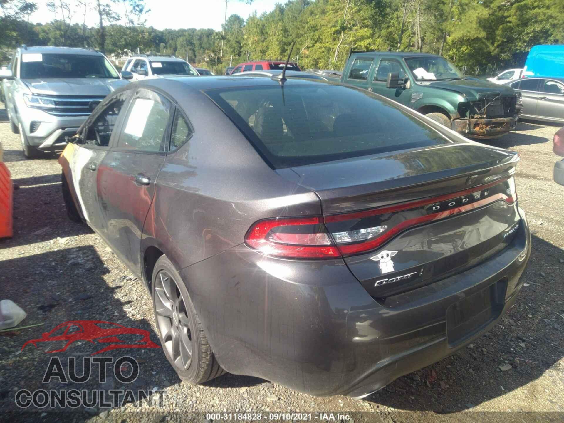 DODGE DART 2016 - 1C3CDFBB5GD680178