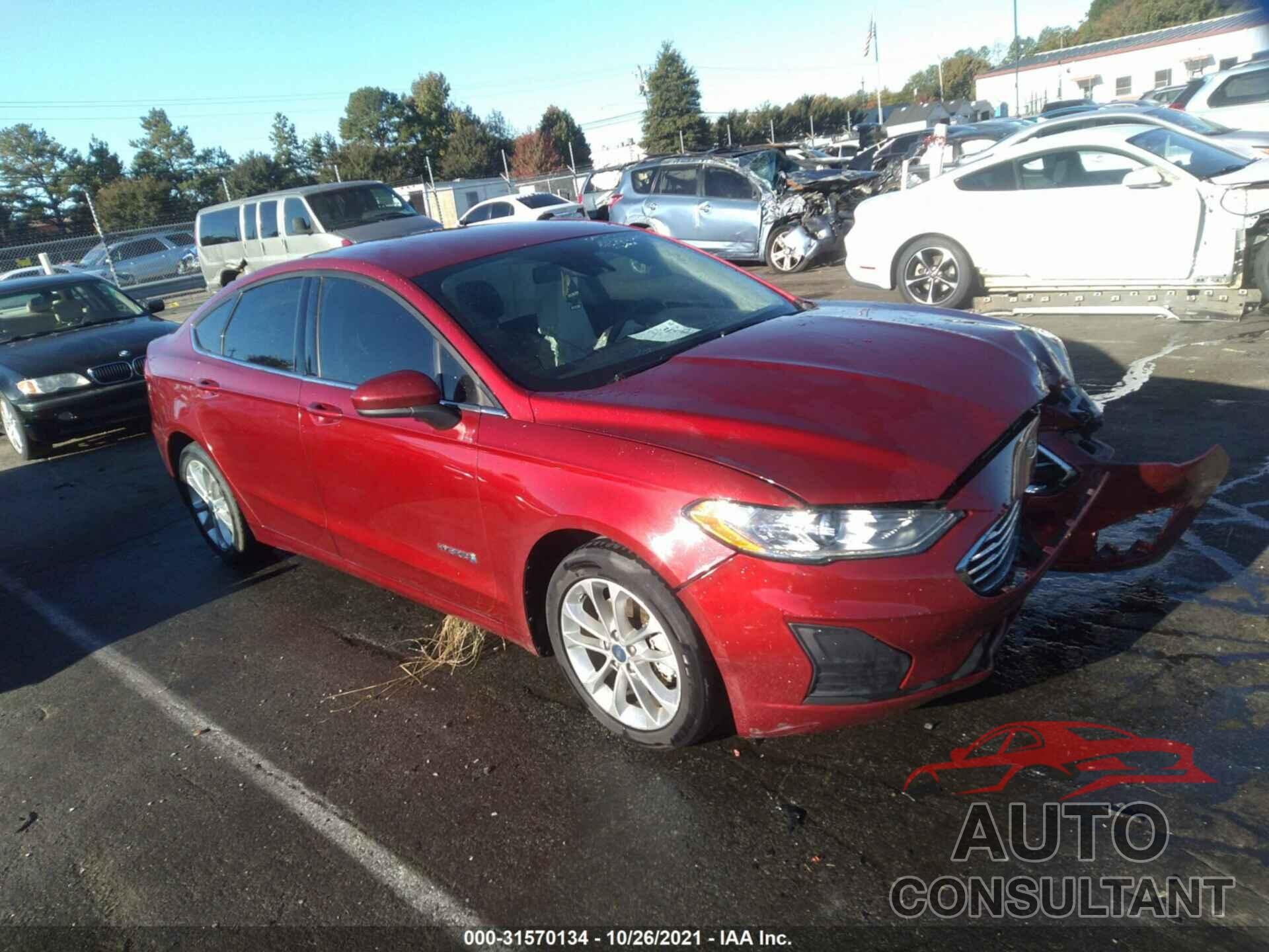 FORD FUSION HYBRID 2019 - 3FA6P0LU7KR188190