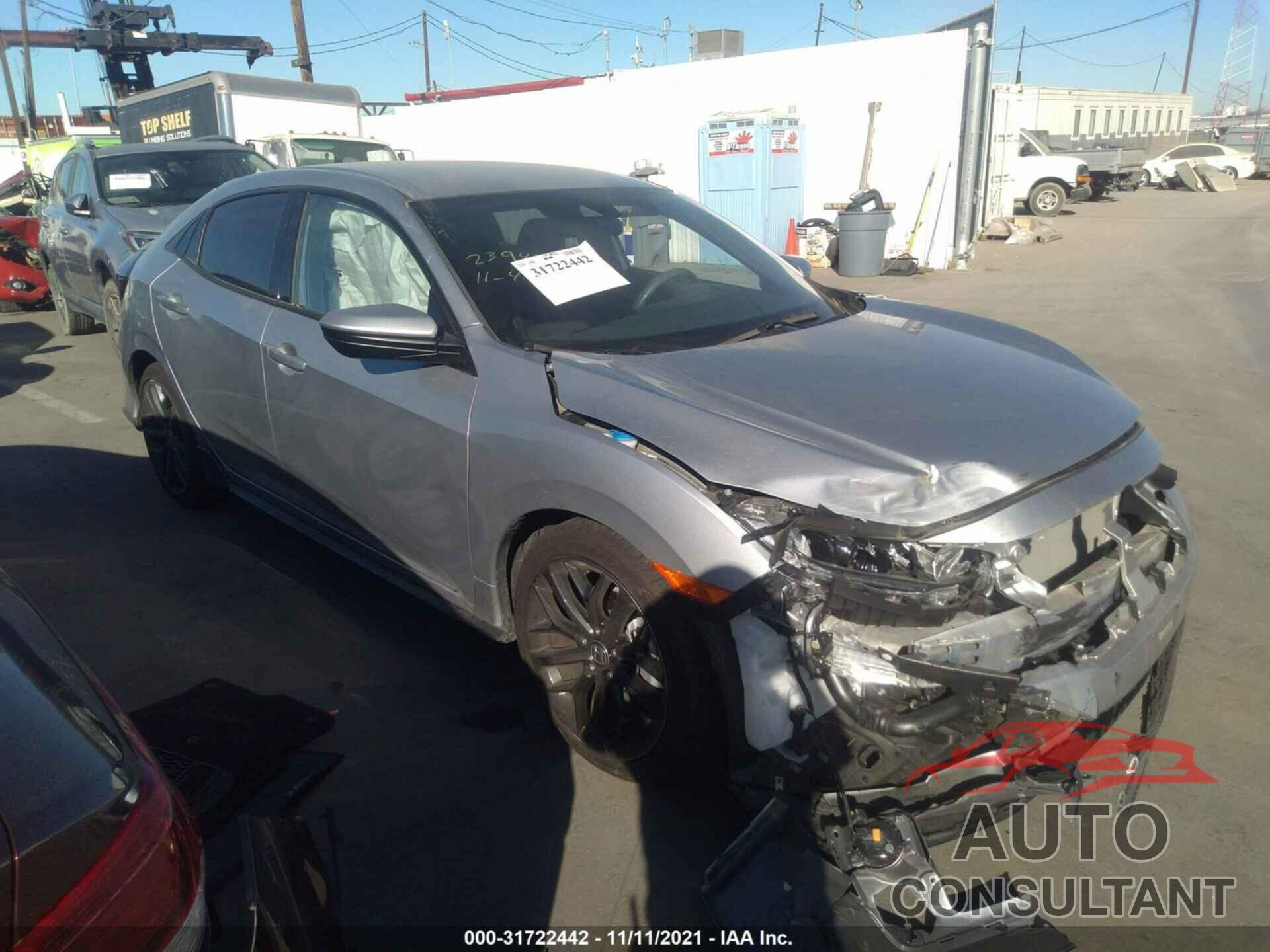 HONDA CIVIC HATCHBACK 2021 - SHHFK7G49MU202783