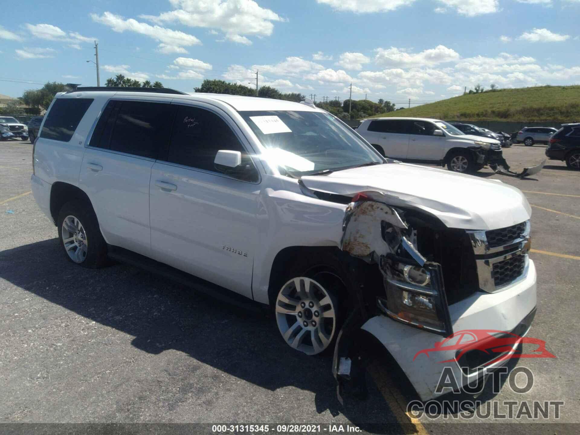 CHEVROLET TAHOE 2019 - 1GNSCBKC0KR139439