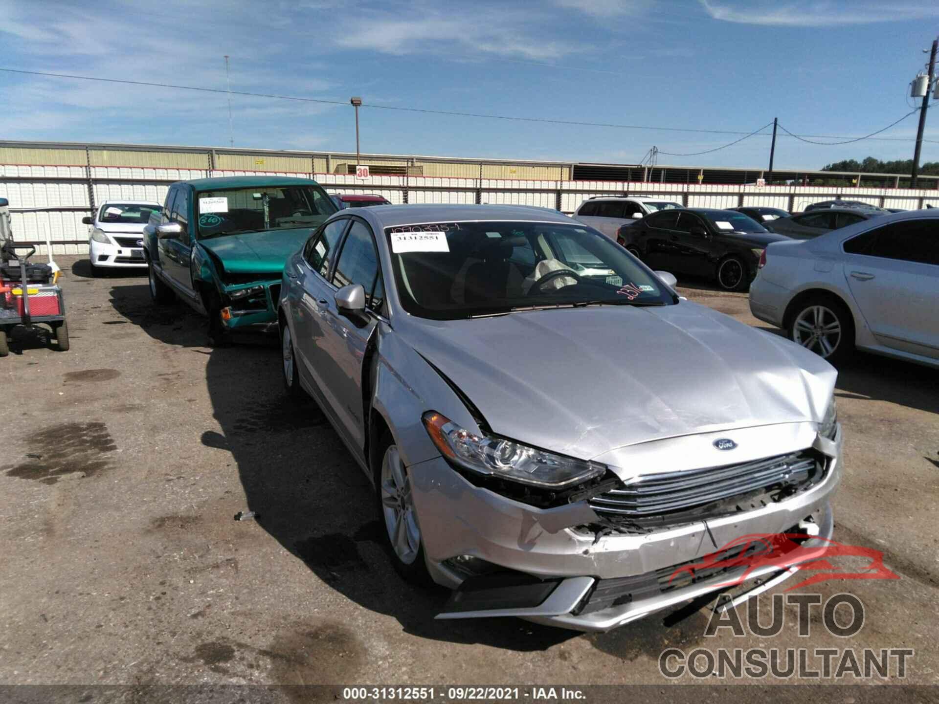 FORD FUSION HYBRID 2018 - 3FA6P0LU9JR172376