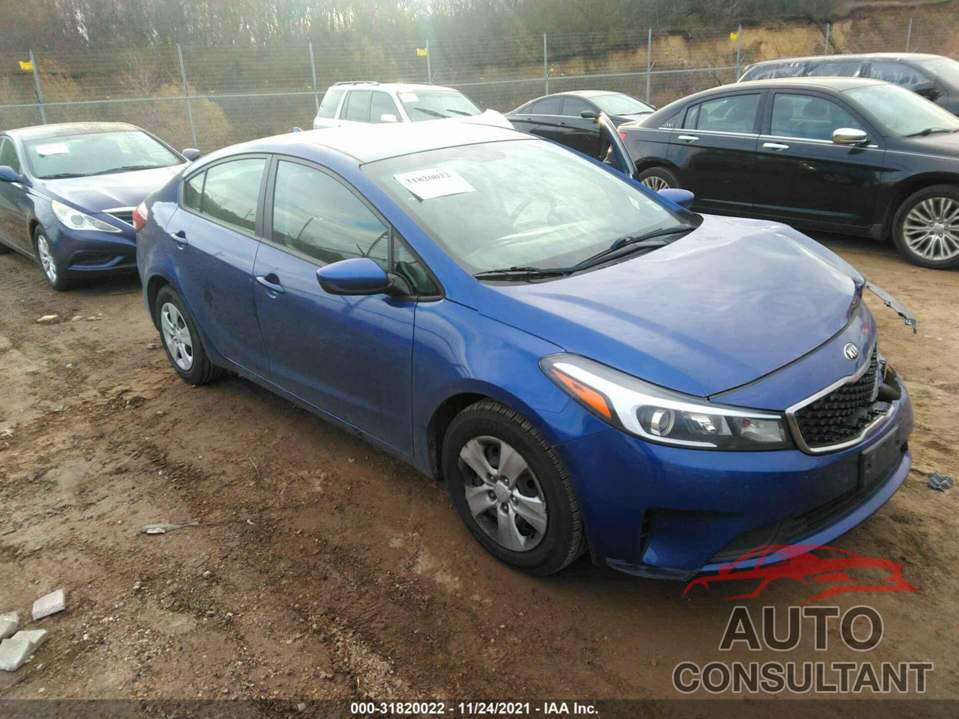 KIA FORTE 2017 - 3KPFK4A73HE056895