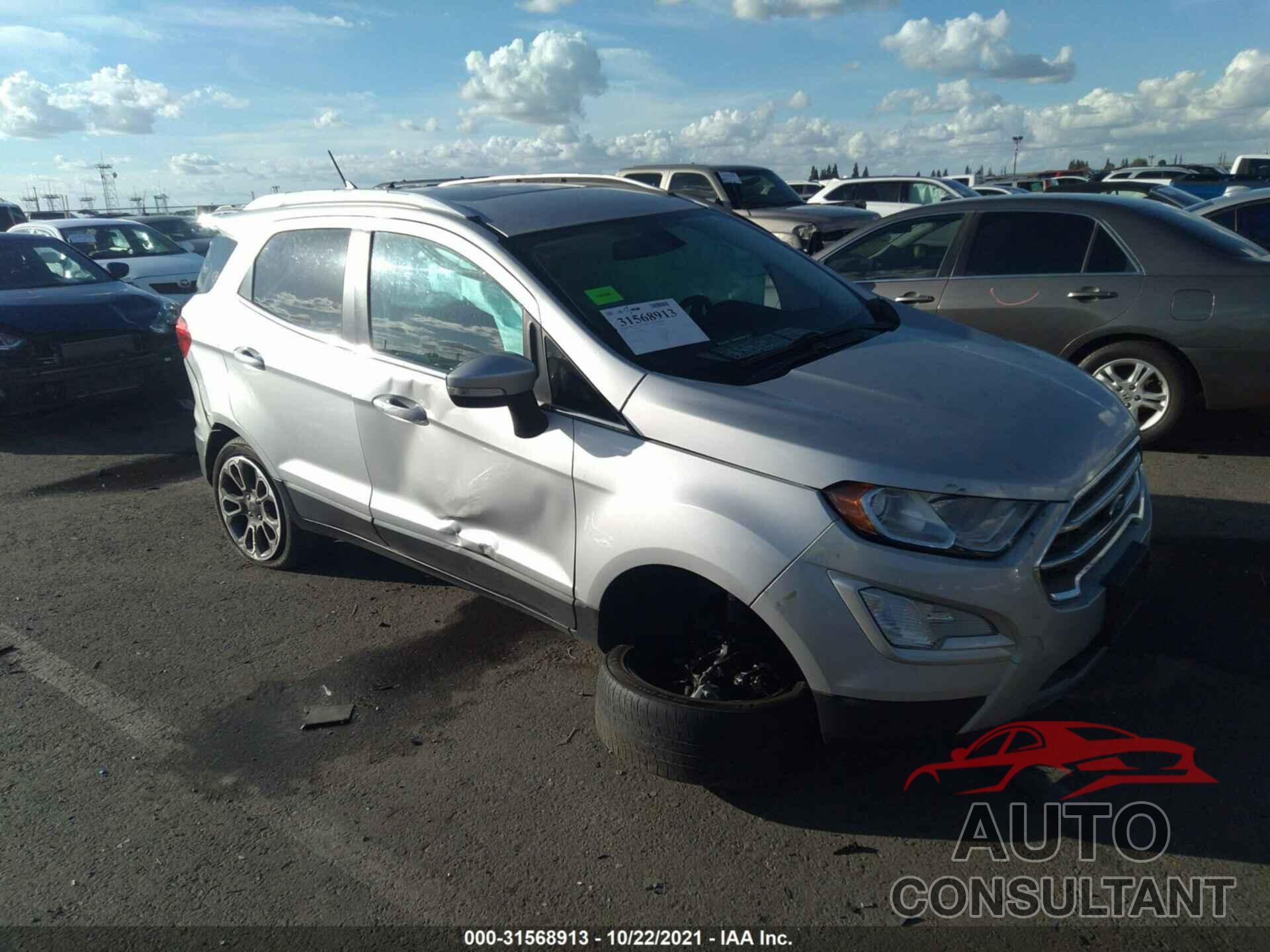 FORD ECOSPORT 2018 - MAJ3P1VE2JC214089