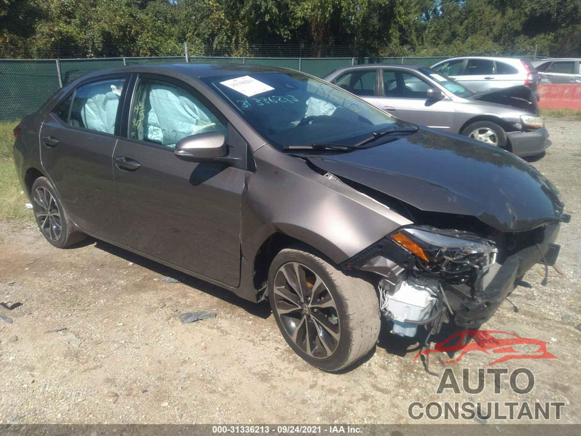 TOYOTA COROLLA 2017 - 2T1BURHE8HC789310
